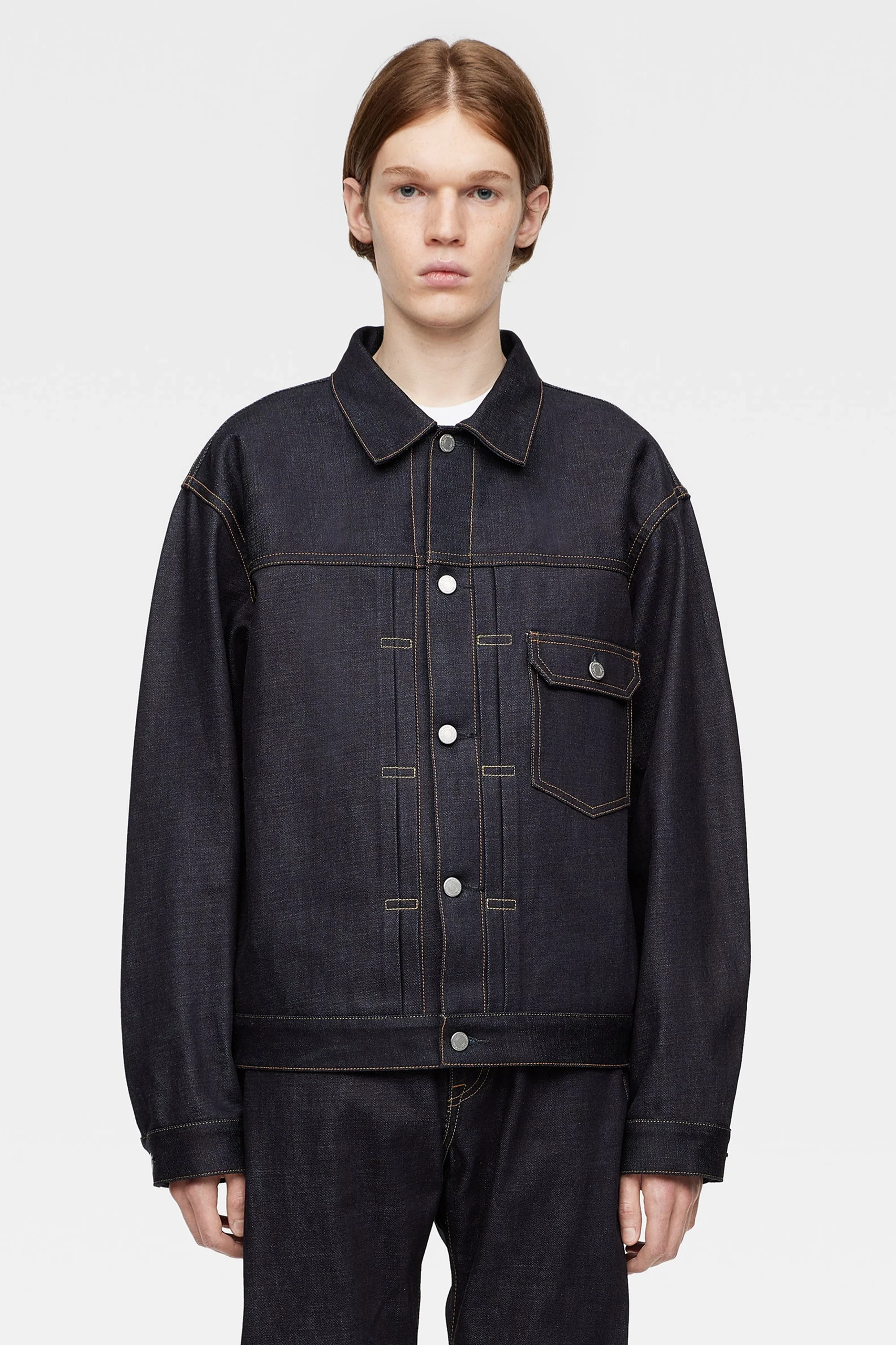001 Standard Denim Jacket 14.7oz - Image 3