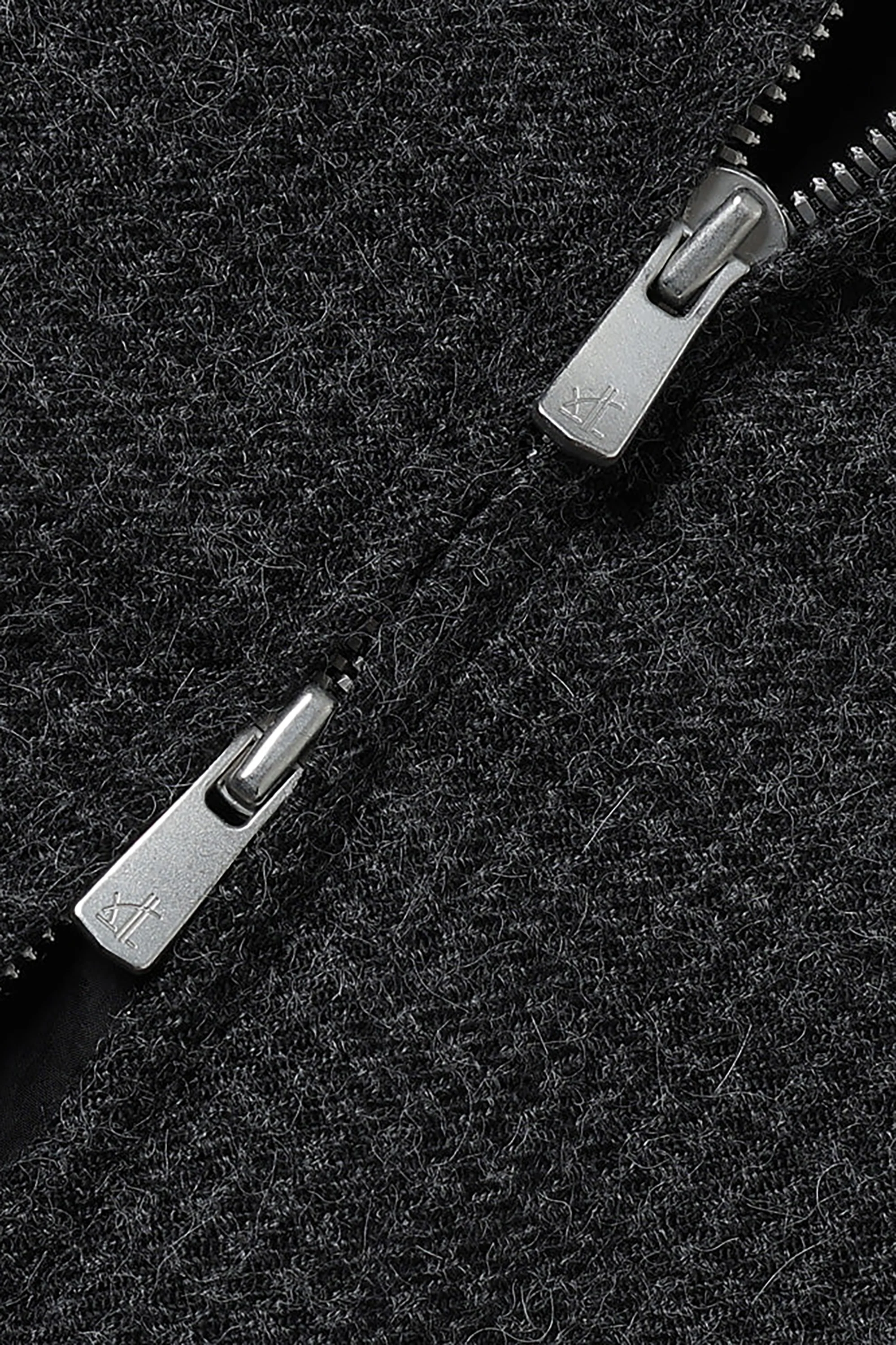 Charcoal Alpaca Cpo Jacket - Image 3