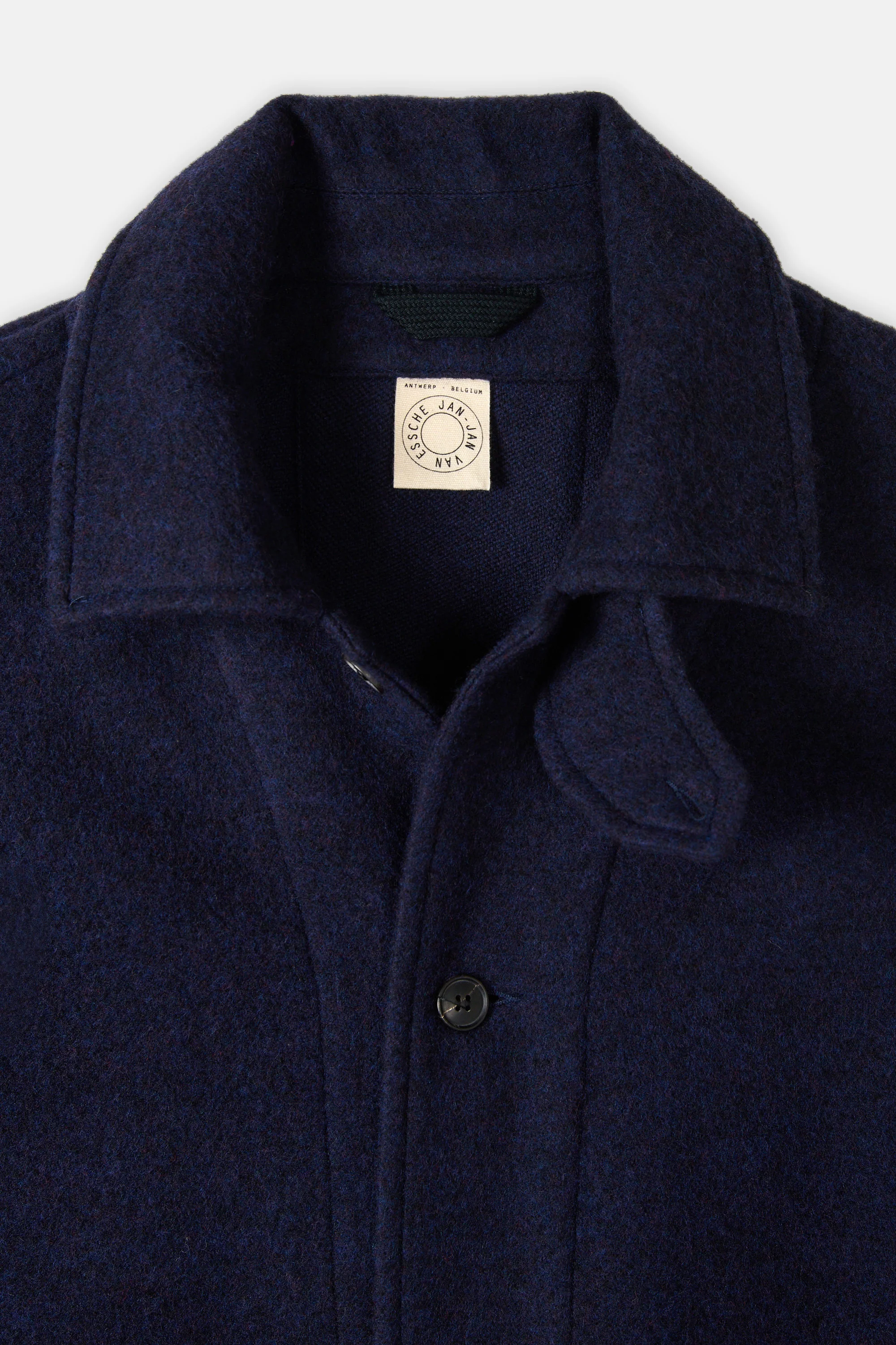 Midnight Alpaca Wool Coat - Image 4