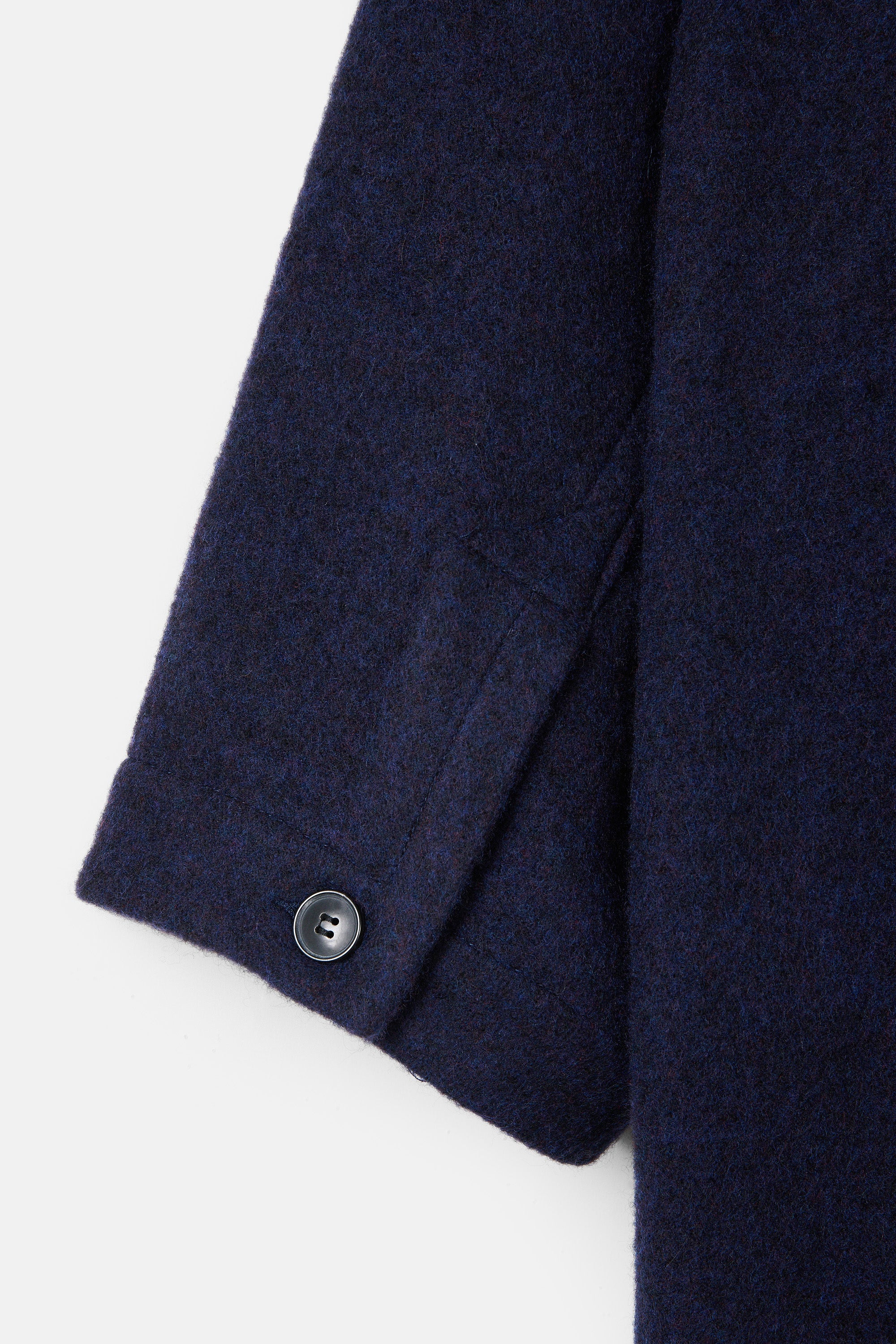 Midnight Alpaca Wool Coat - Image 5