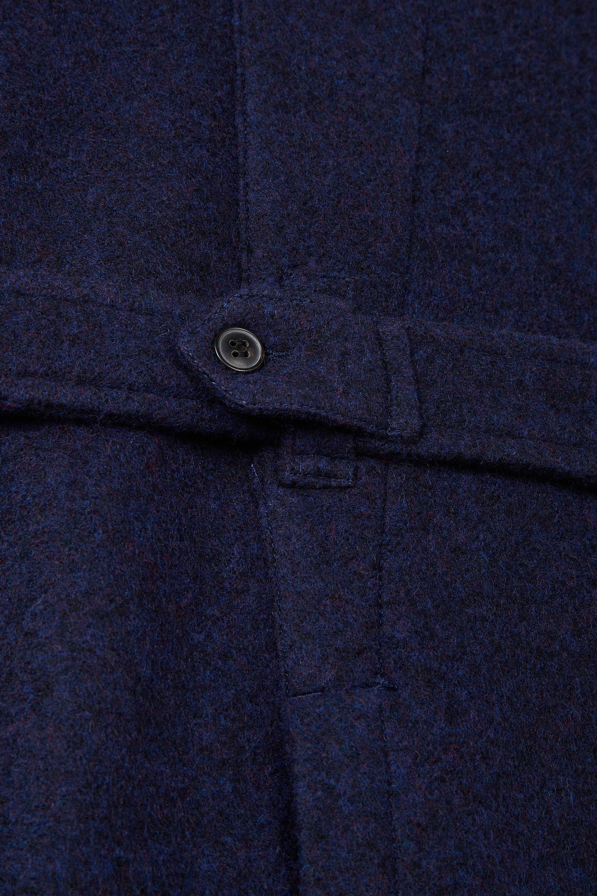Midnight Alpaca Wool Coat - Image 6