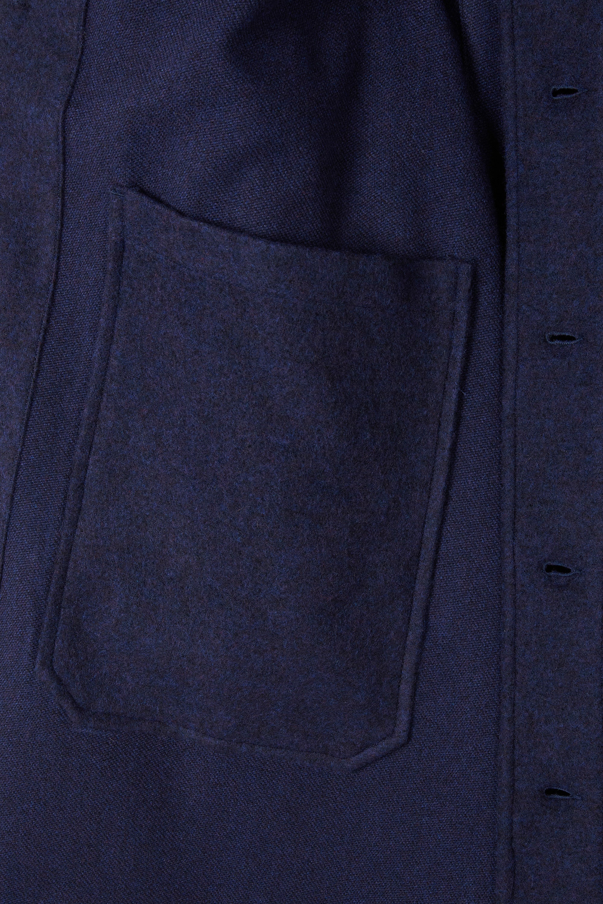 Midnight Alpaca Wool Coat - Image 7