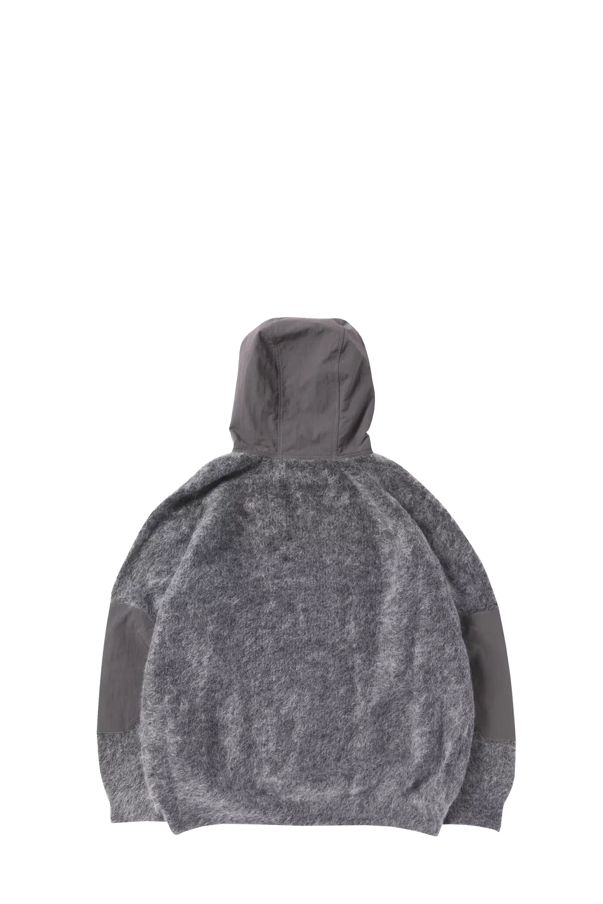 Mohair Wool Knit Hoodie - Image 4