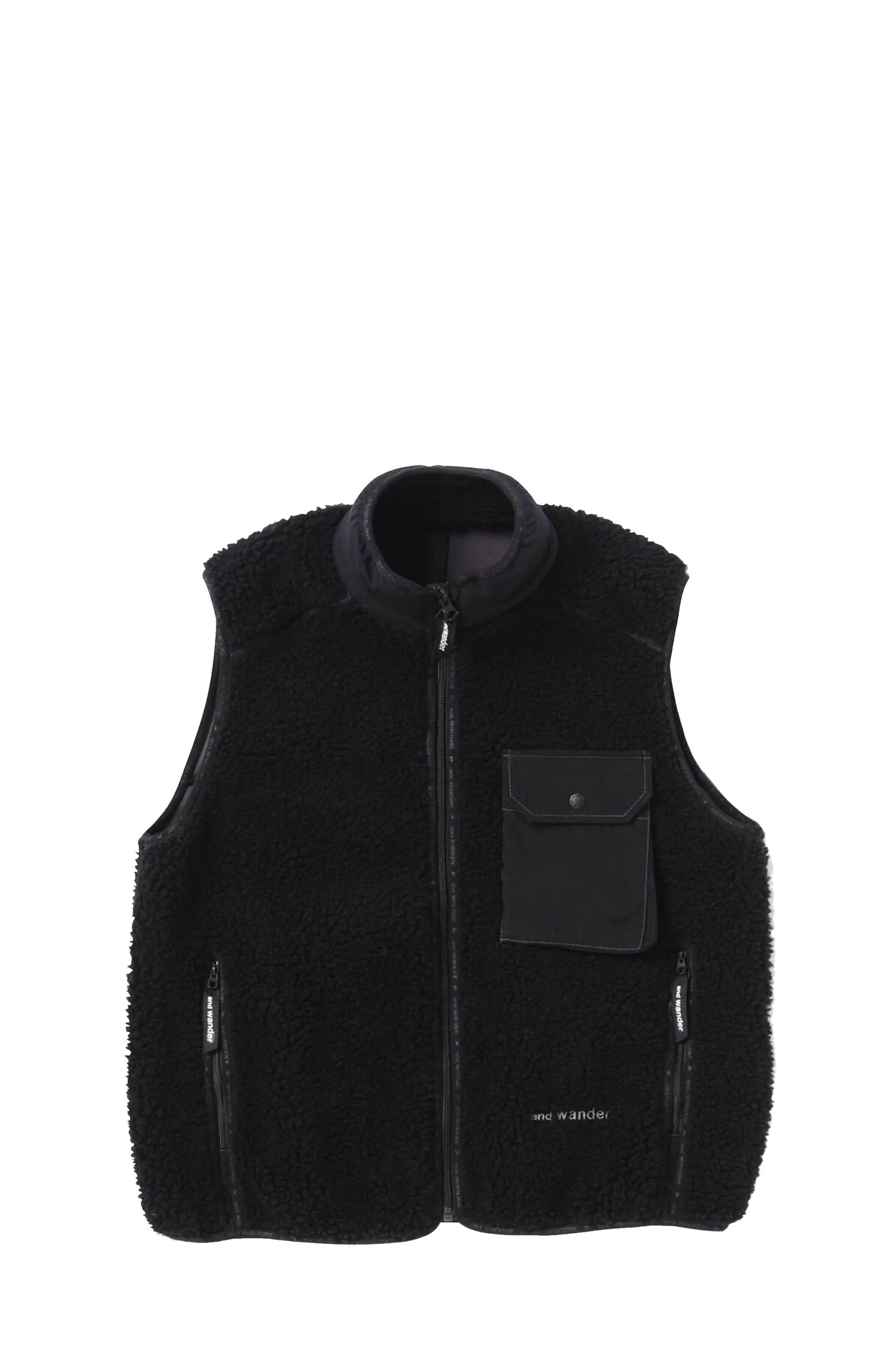 Wool Boa Vest
