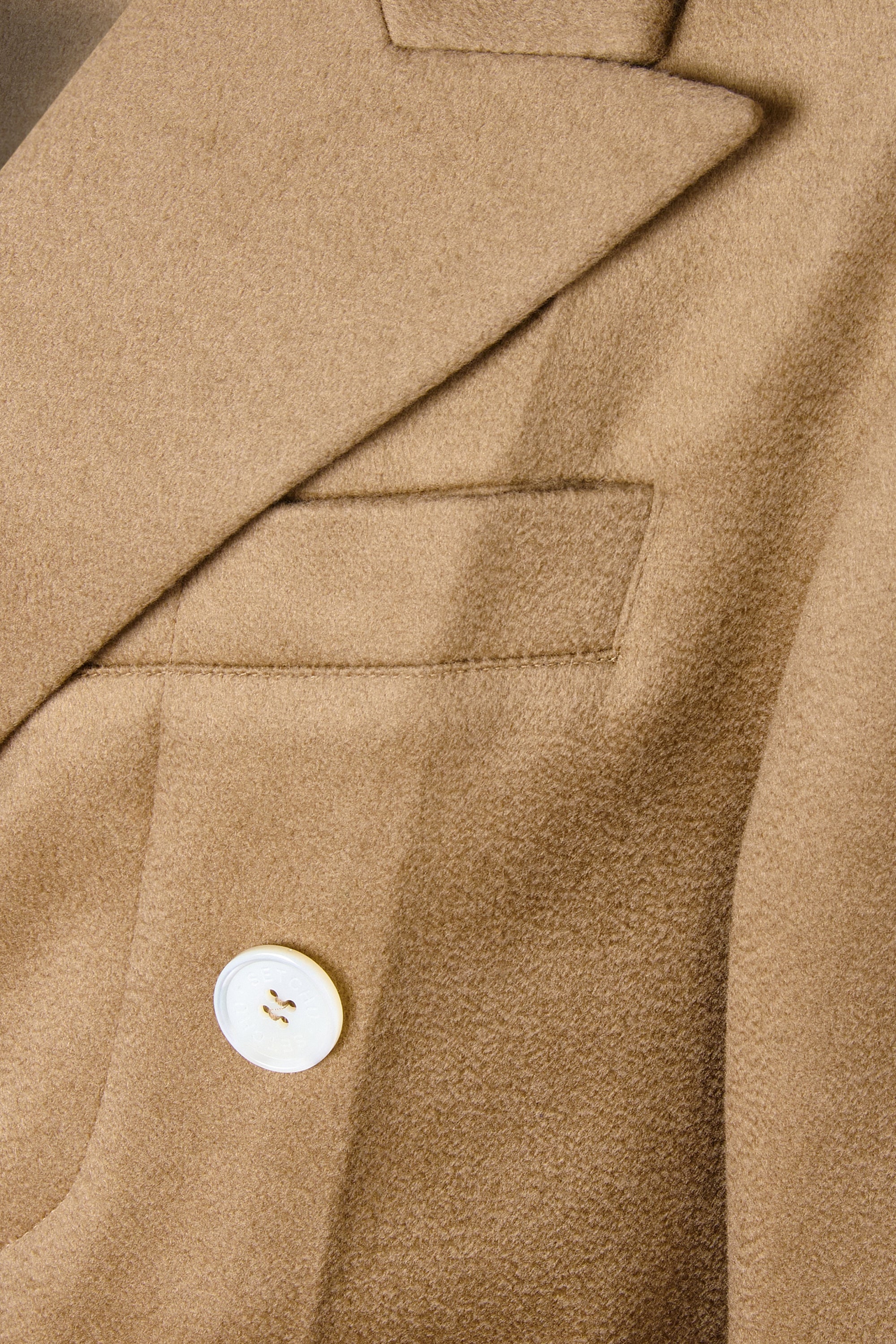 Beige Cashmere Origami Jacket - Image 4
