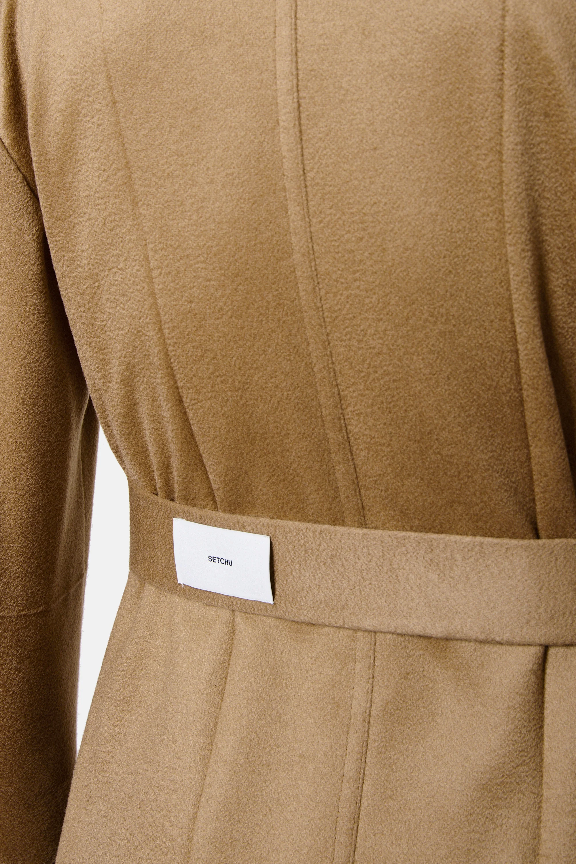 Beige Cashmere Origami Jacket - Image 6