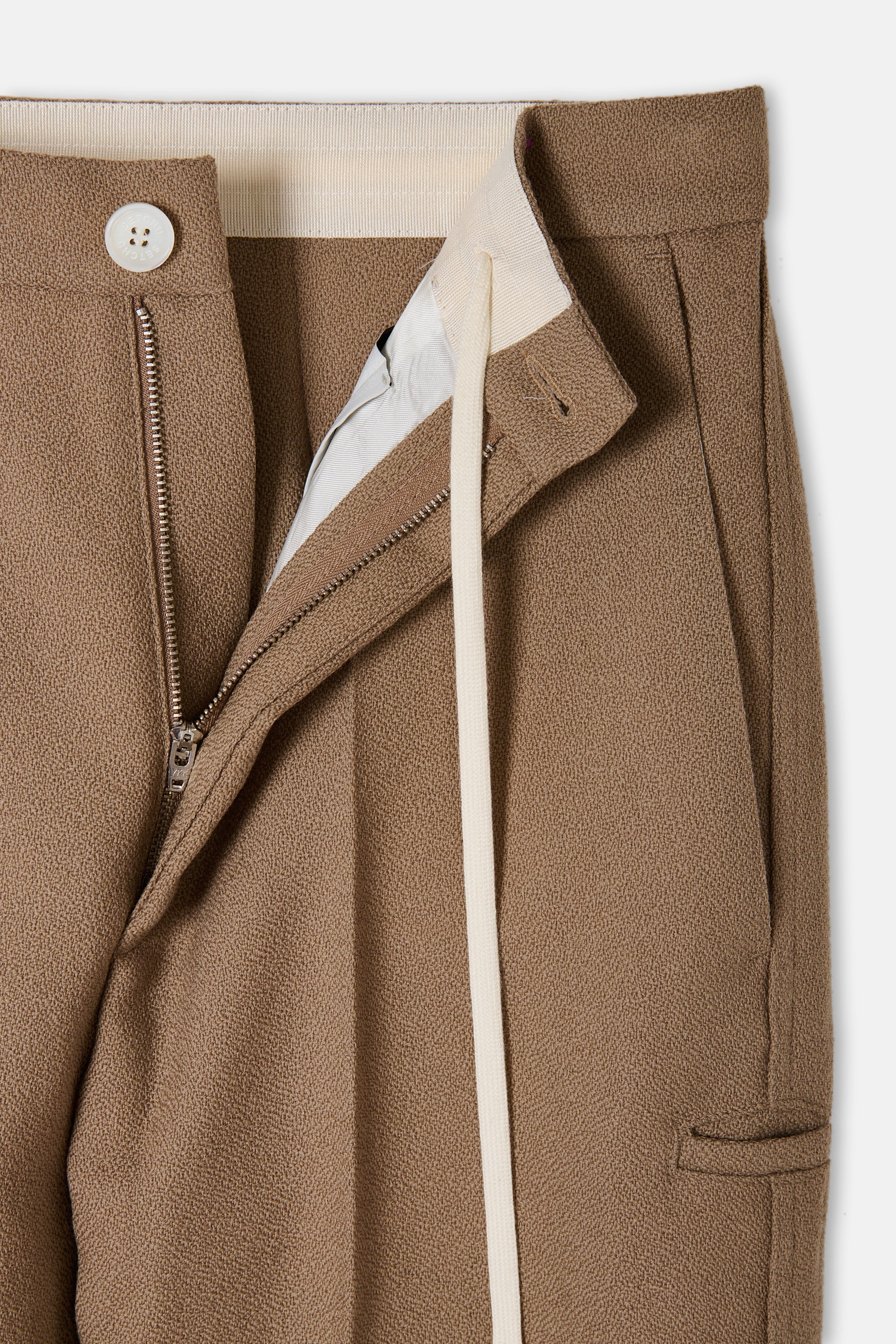 Beige Origami Pants - Image 3