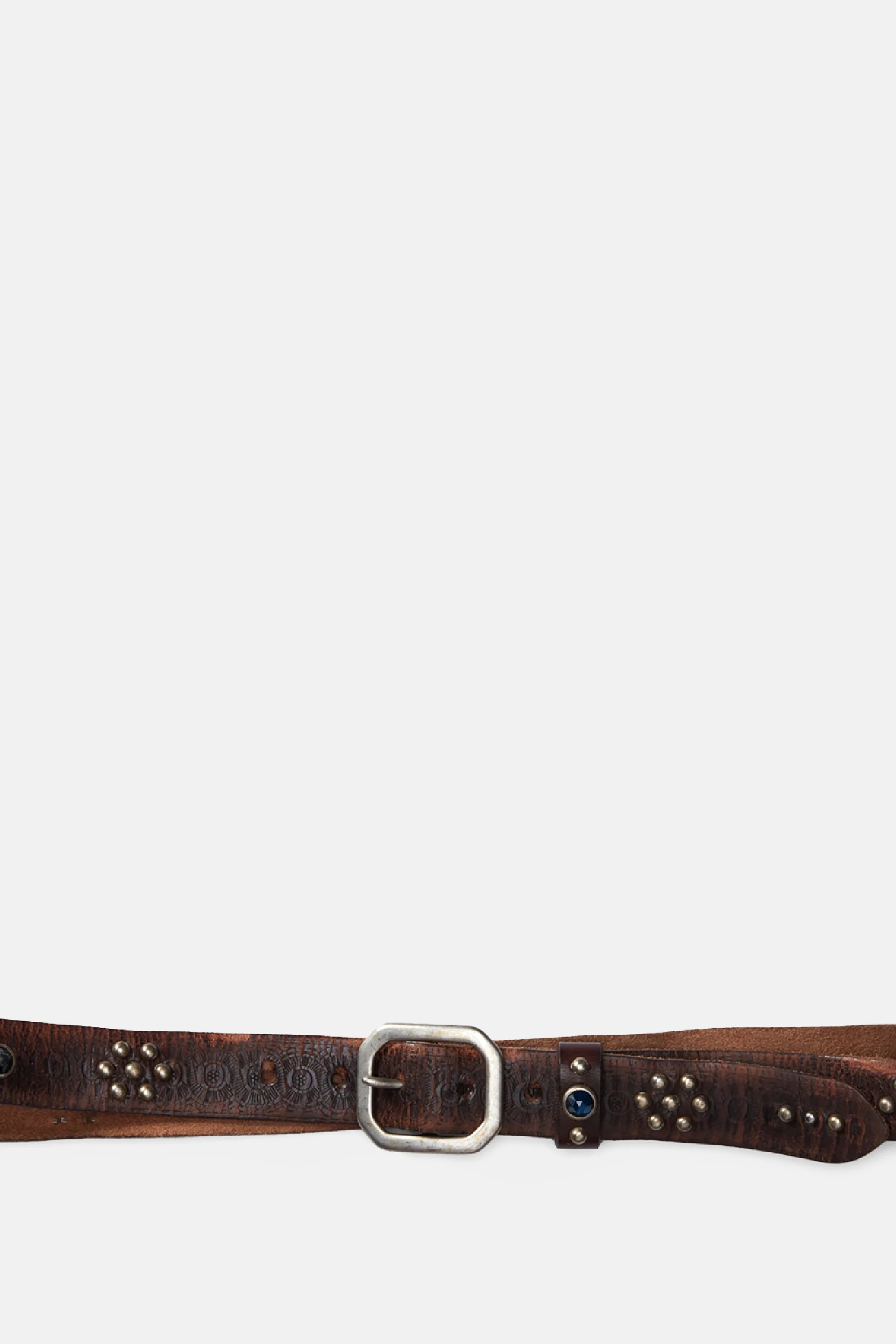 Belt Rasco Casual Tumbled Leather - Image 3