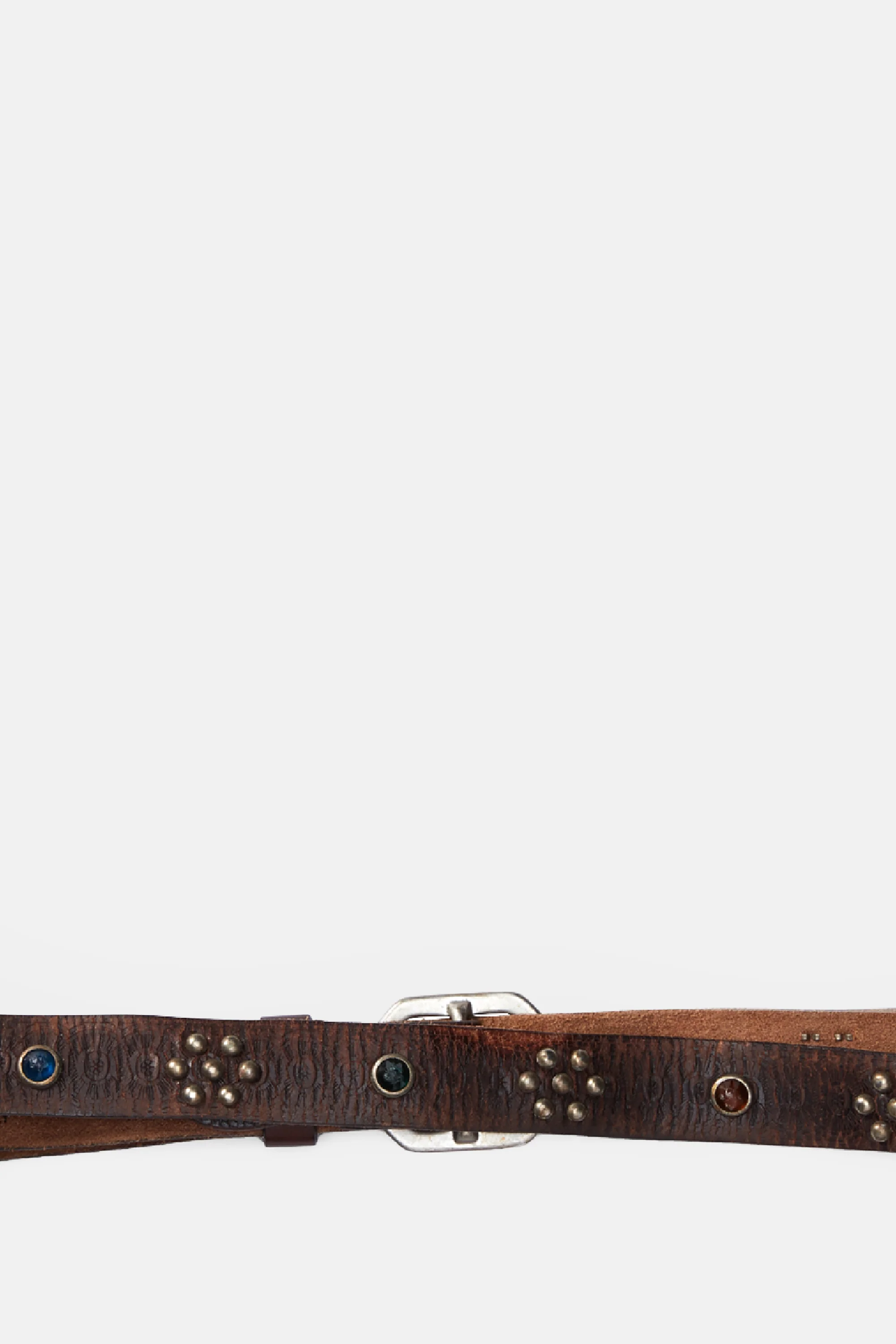 Belt Rasco Casual Tumbled Leather - Image 4