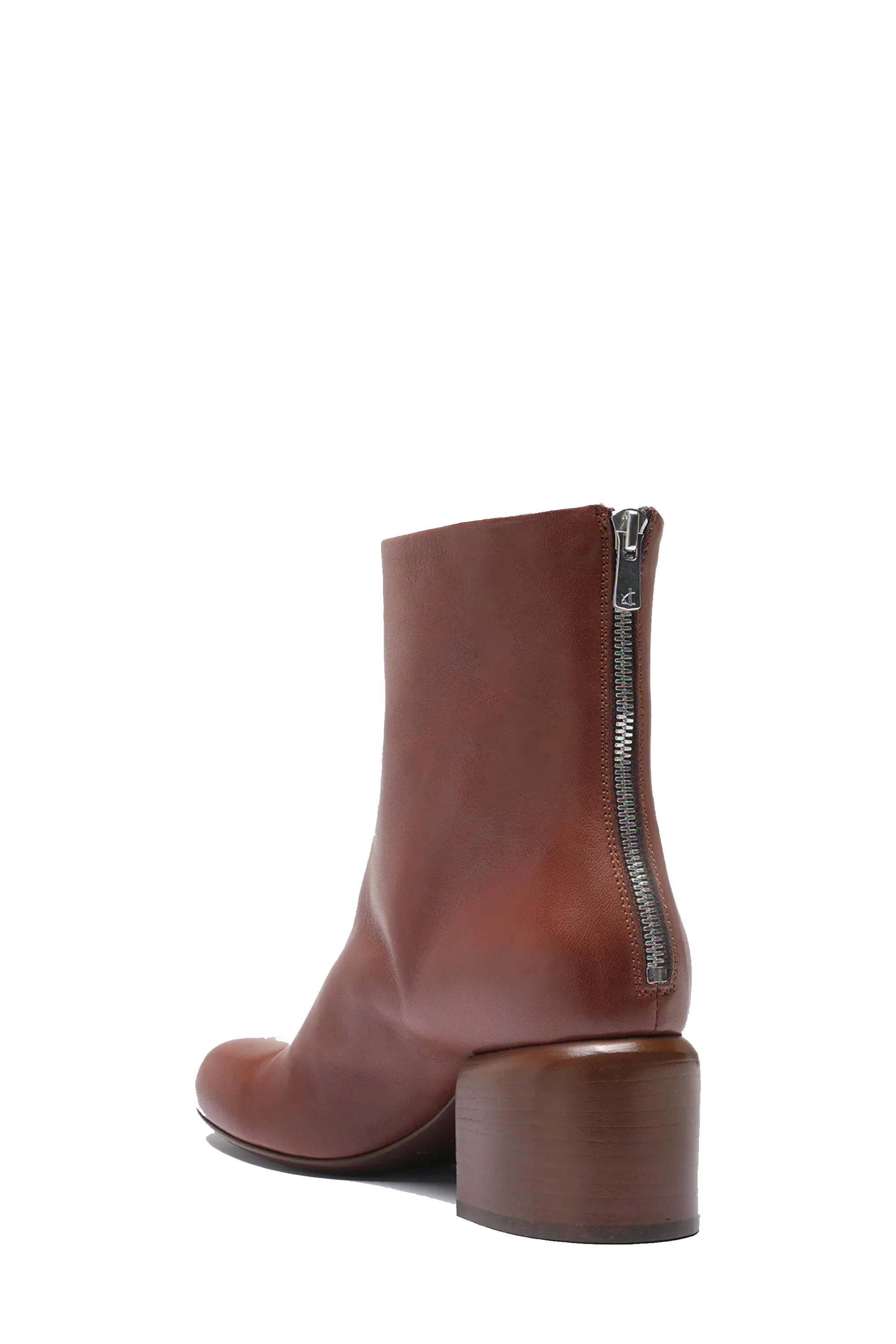 Light Brown Ethel 004 Nappa Ankle Boots - Image 4