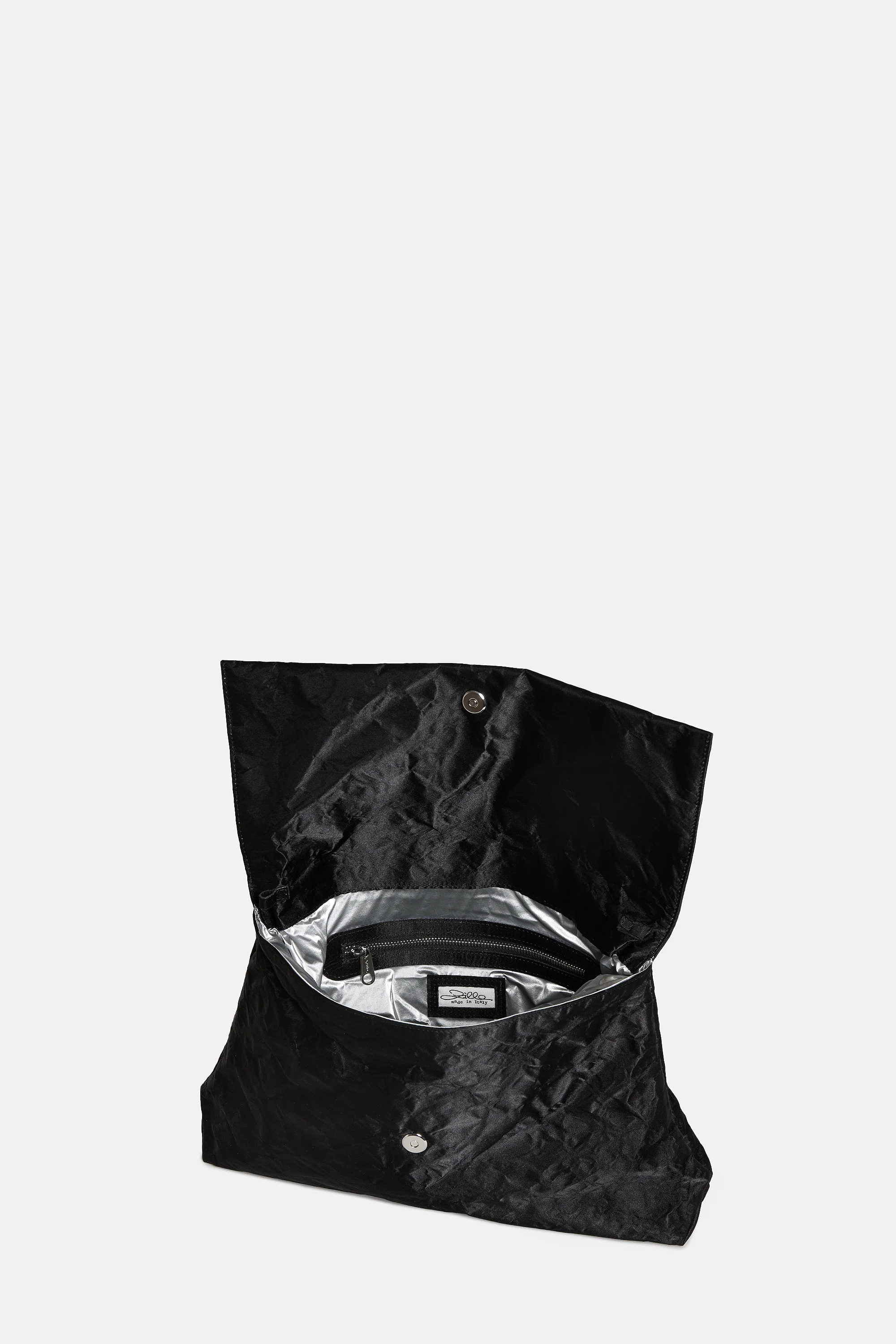 Black Satin Knot Bag - Image 4