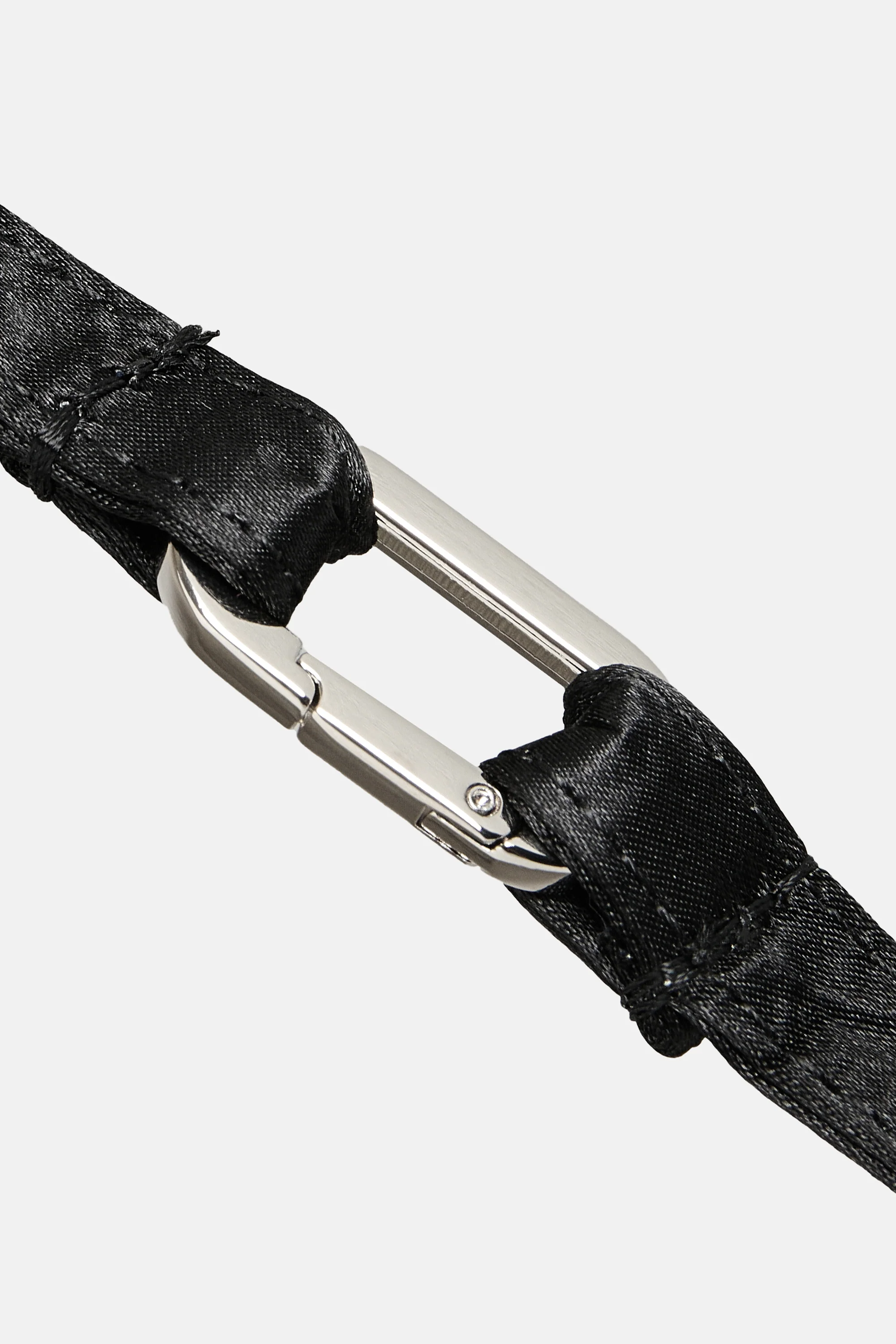 Black Satin Knot Bag - Image 6