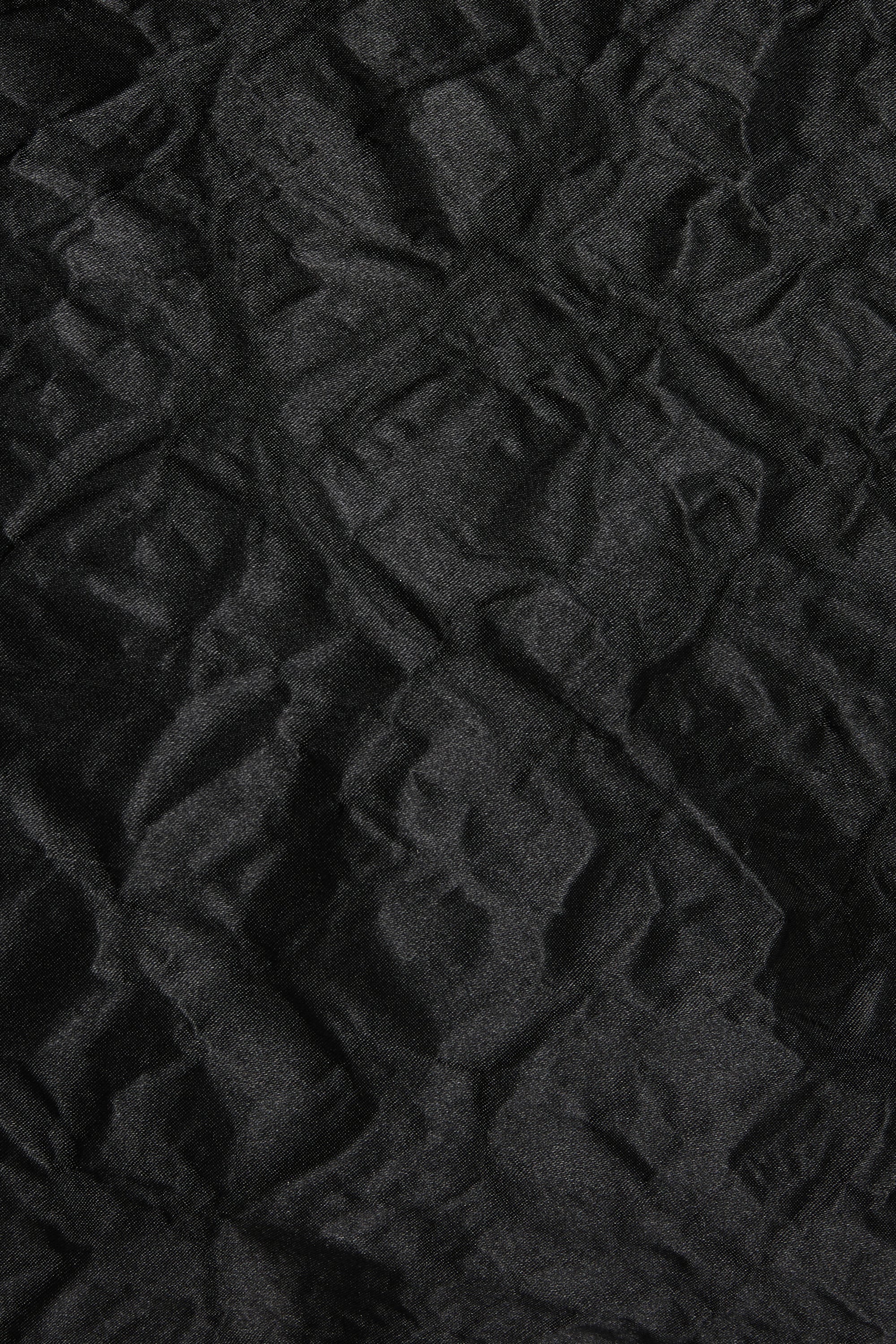 Black Satin Knot Bag - Image 8