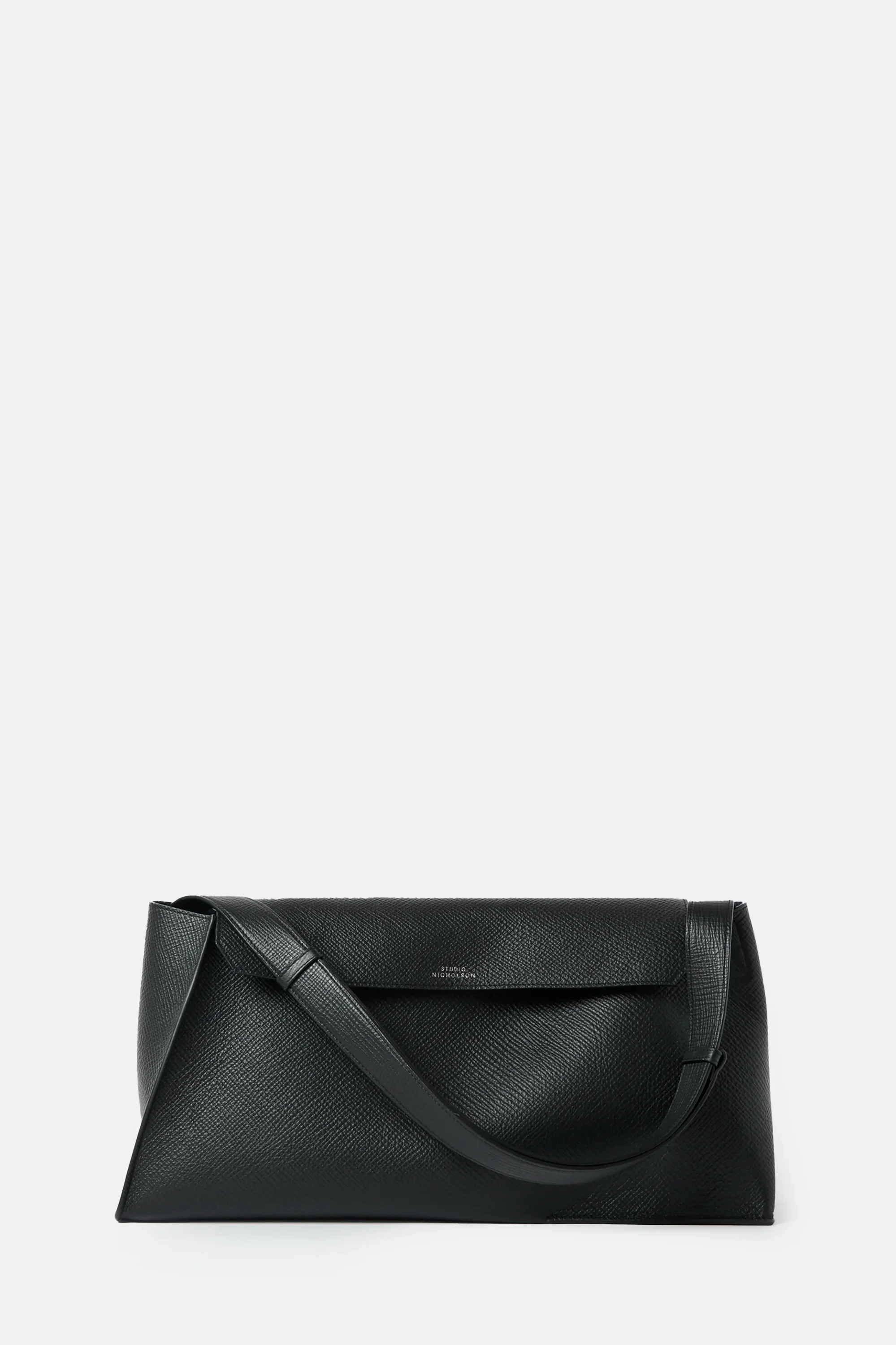 Black Shiboru Leather Bag