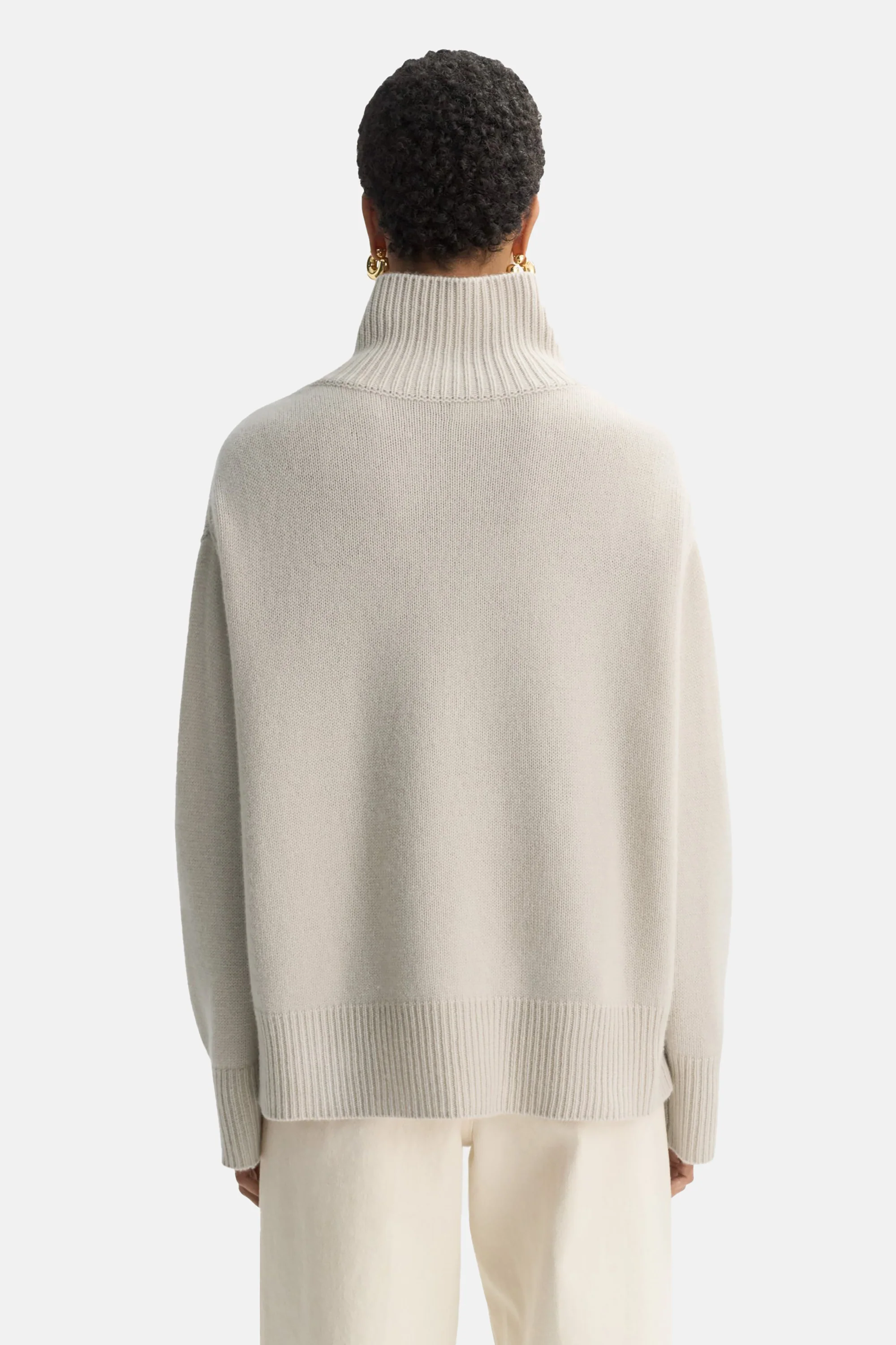 Chalk Boyfriend Turtleneck - Image 3