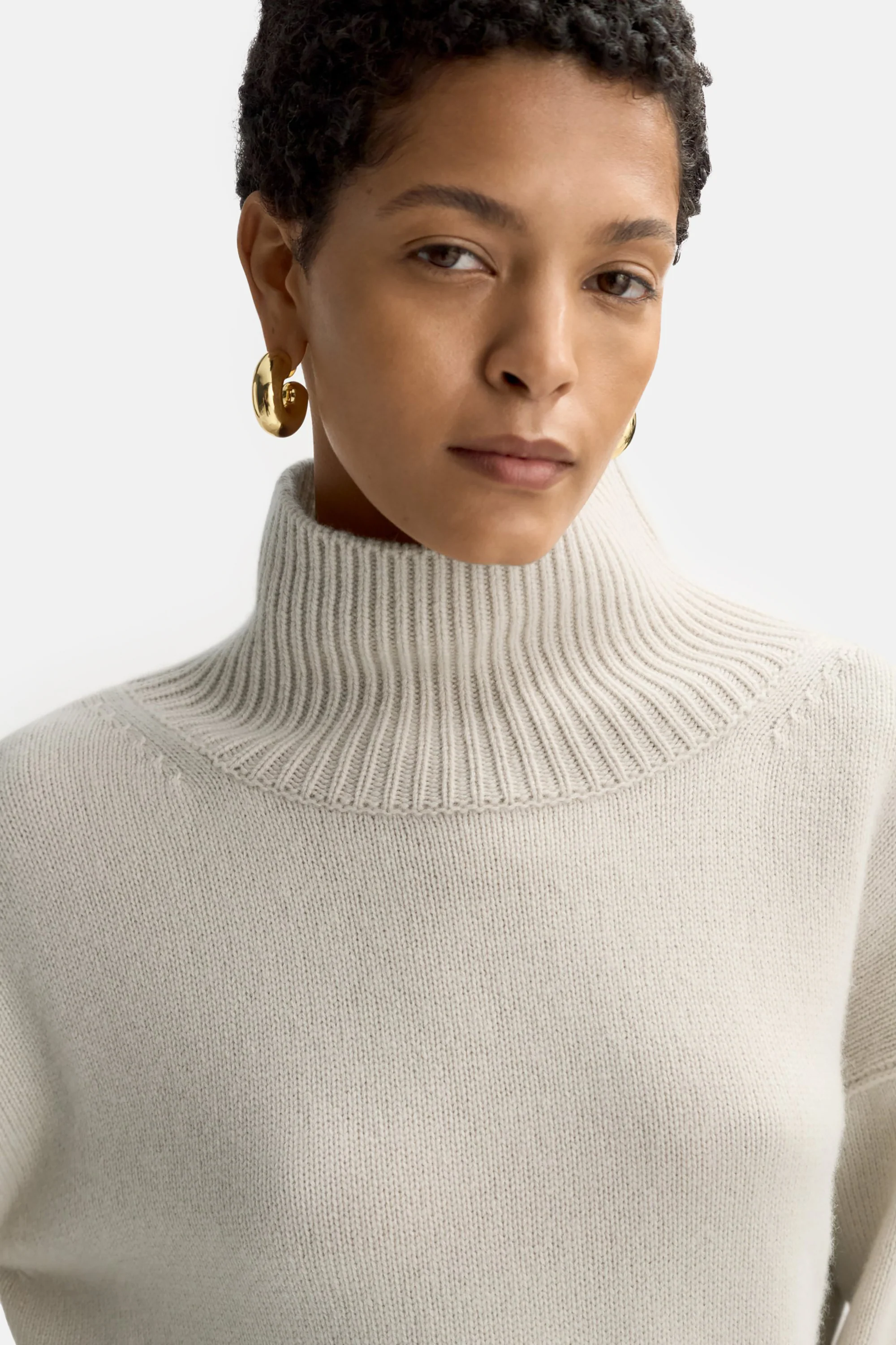 Chalk Boyfriend Turtleneck - Image 4