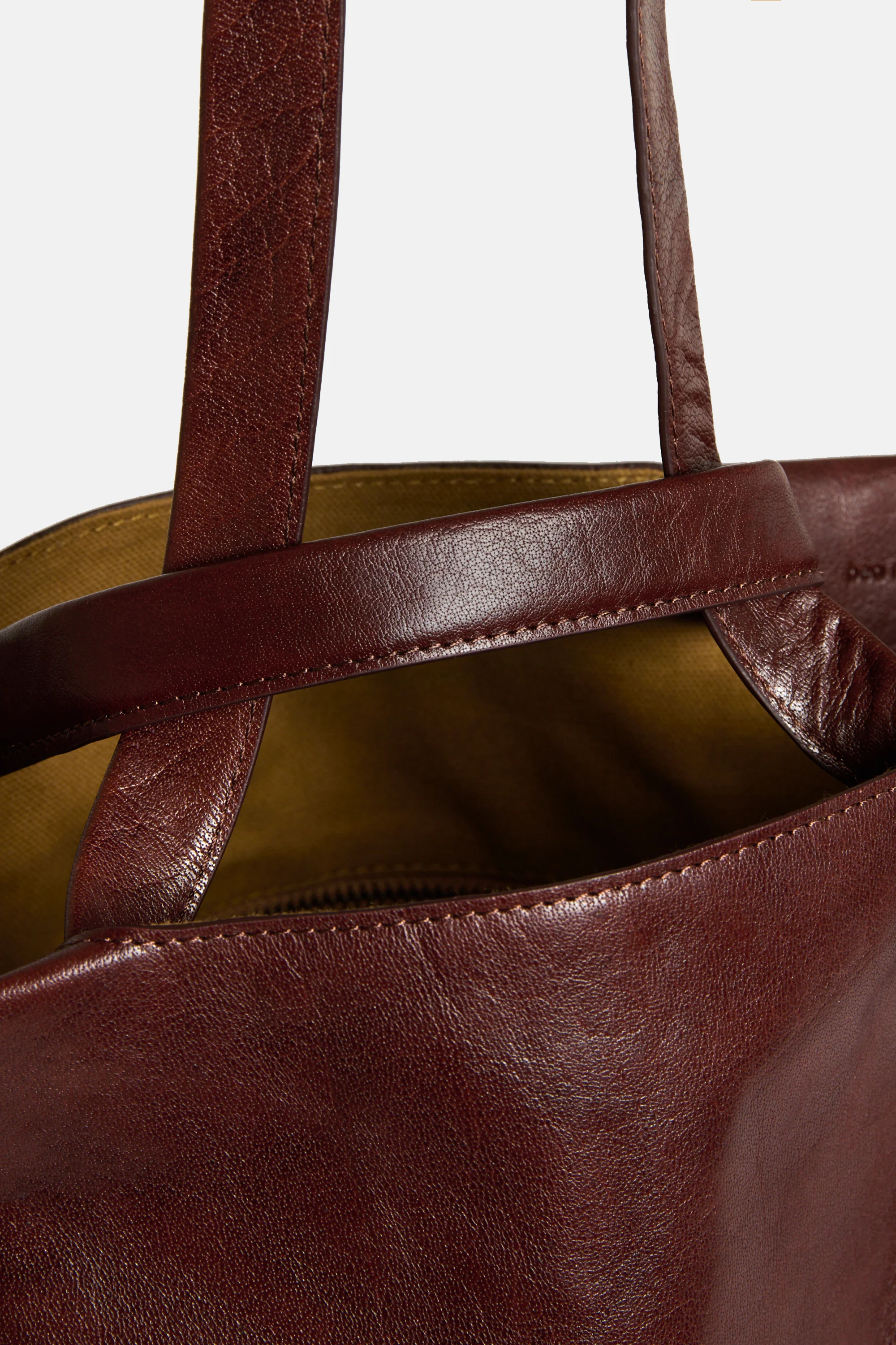 Brown Shopper Eastwest Tumbled - Image 5