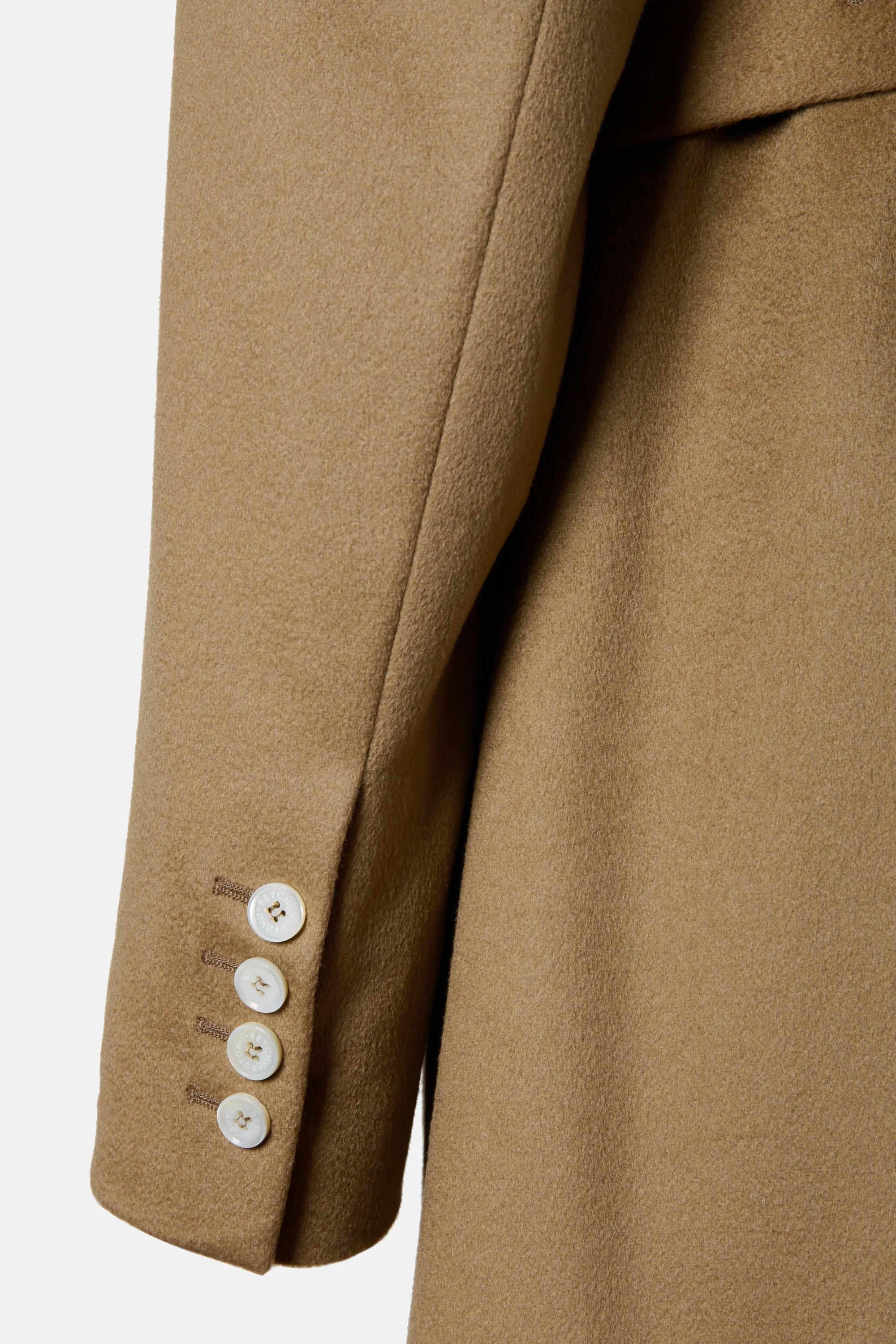 Camel Travel Coat - Image 5