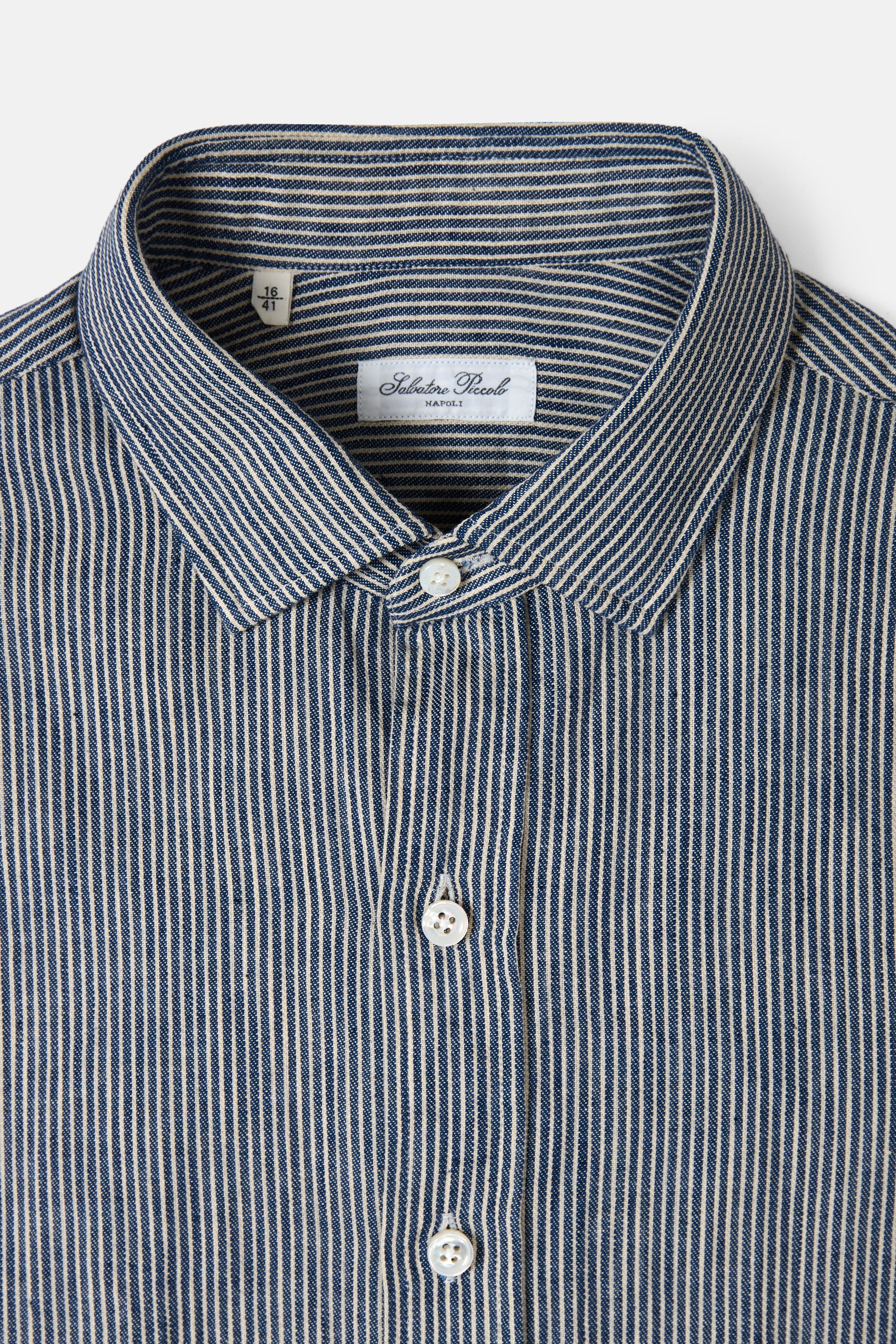 Striped Cotton Shirt - Image 3