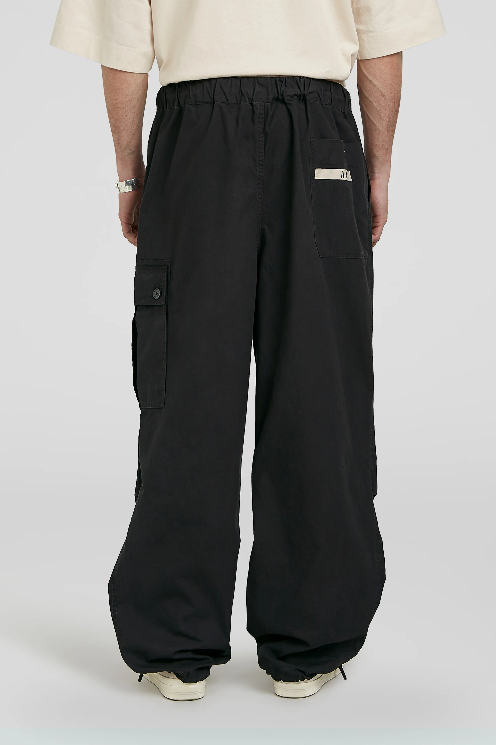 Black Cargo Pants - Image 7