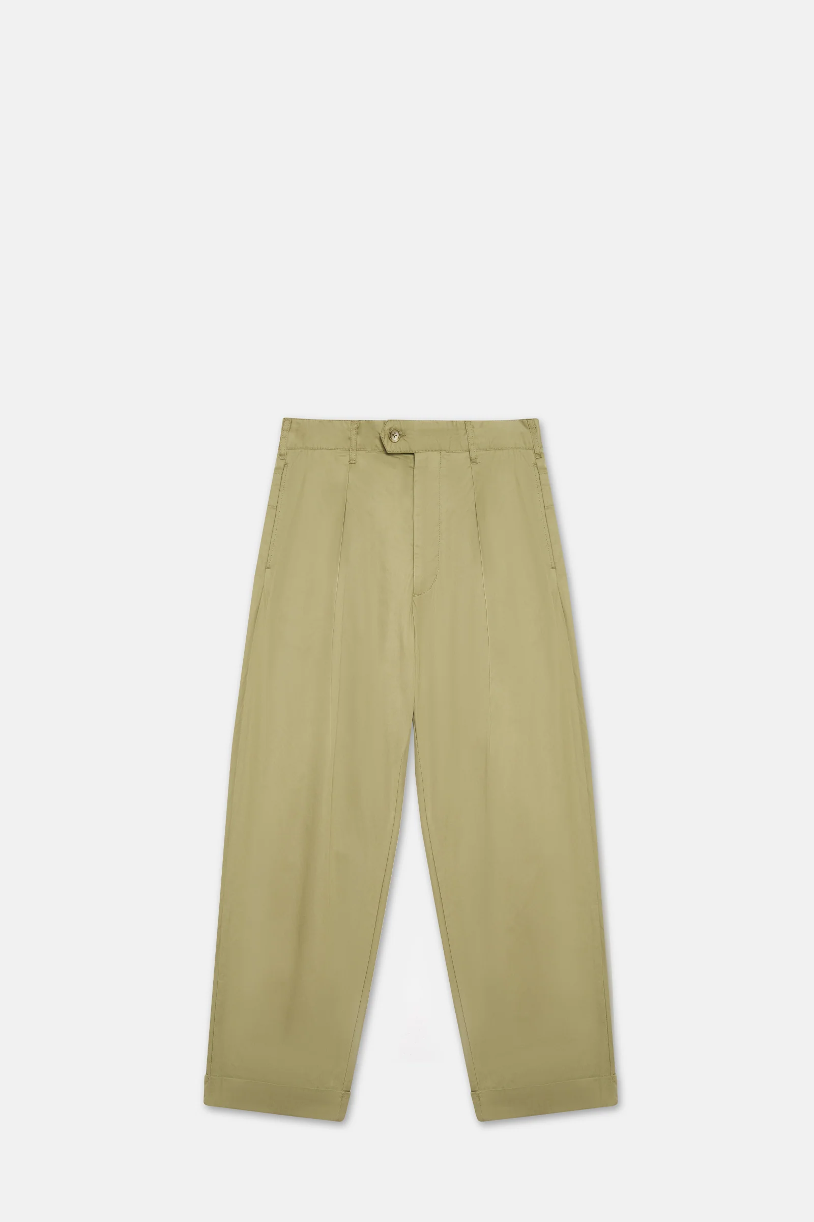 Khaki French Twill Carlyle Pant