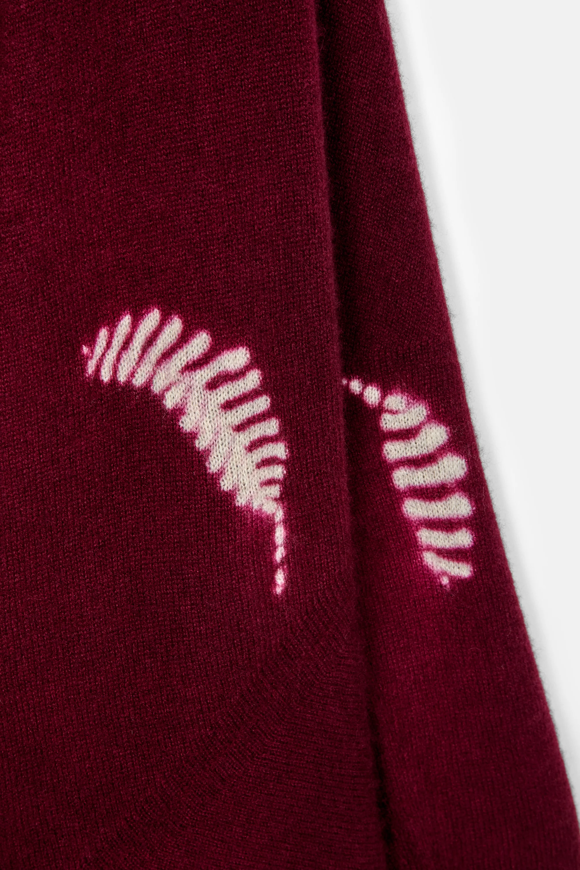 Cashmere Seamless Upside Down Cape - Image 4