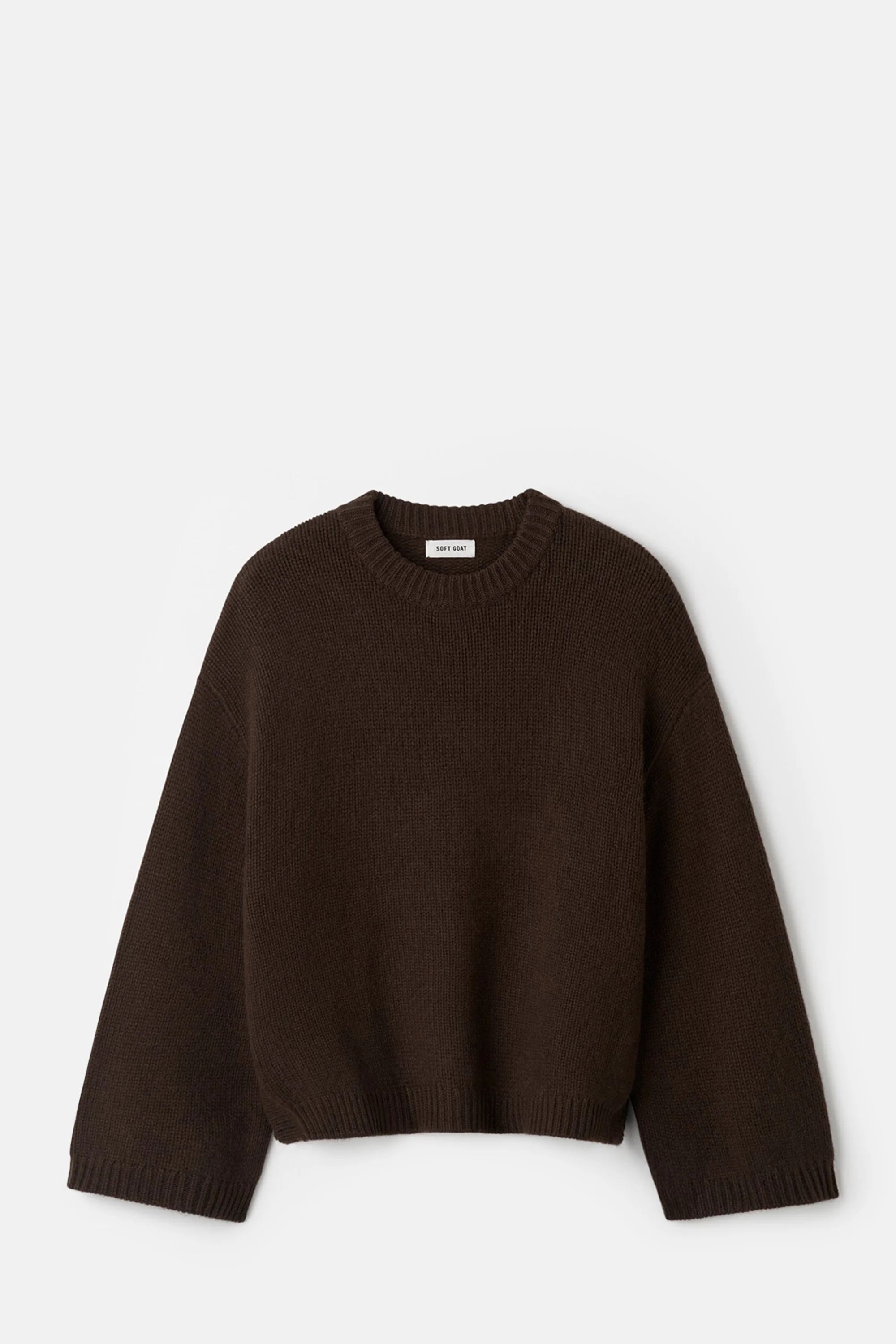 Mocha Chunky Crewneck