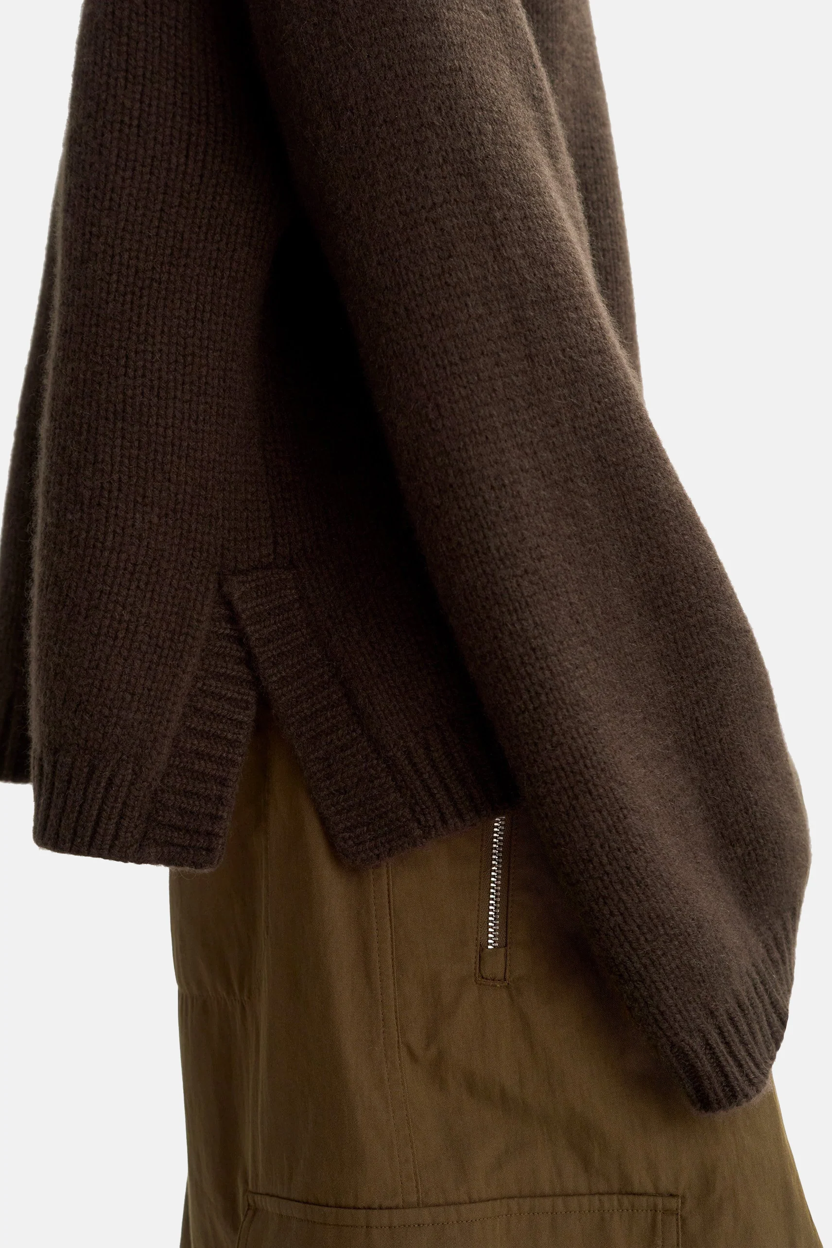Mocha Chunky Crewneck - Image 5