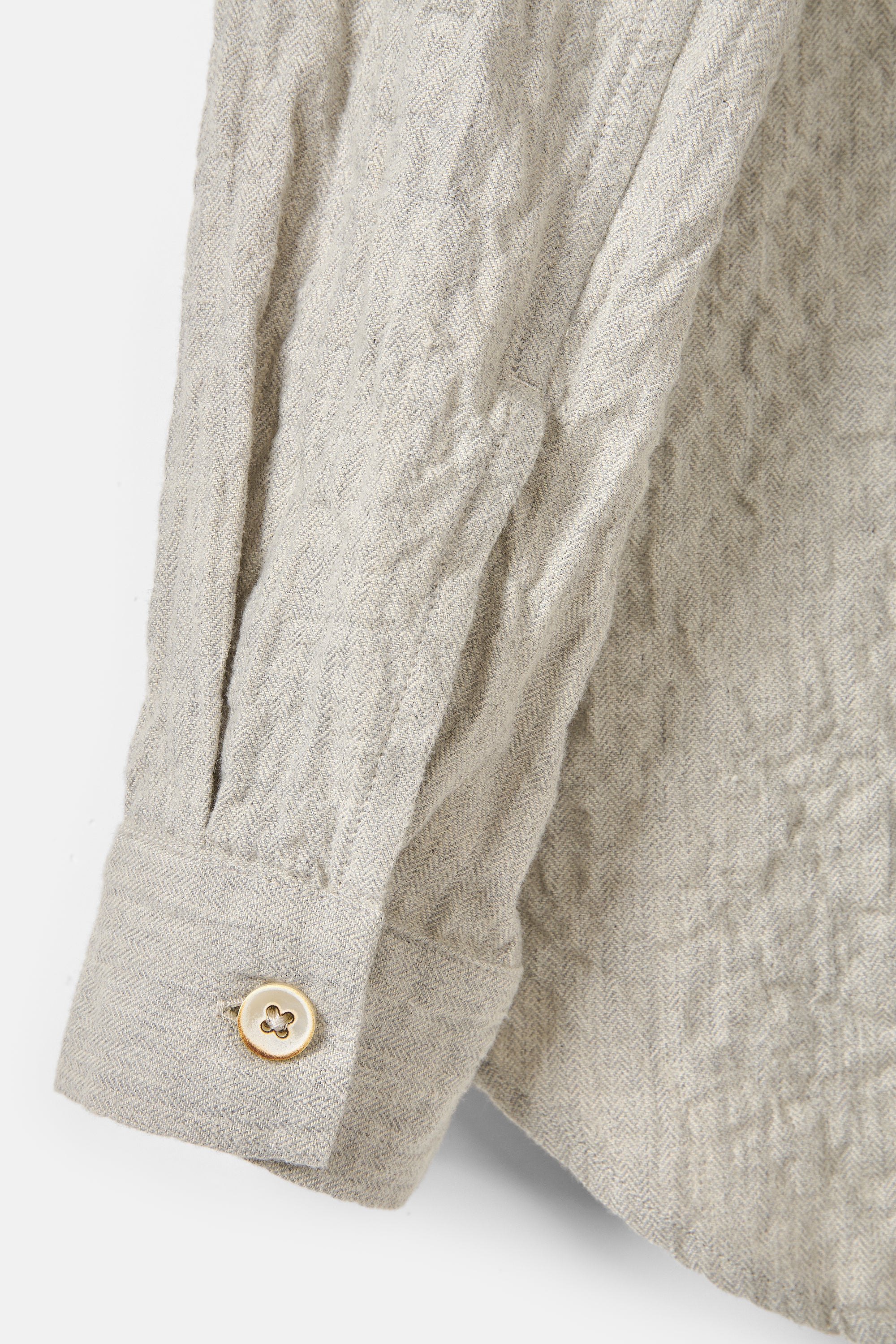 Cotton Stretch Relaxed Shirt - Image 4