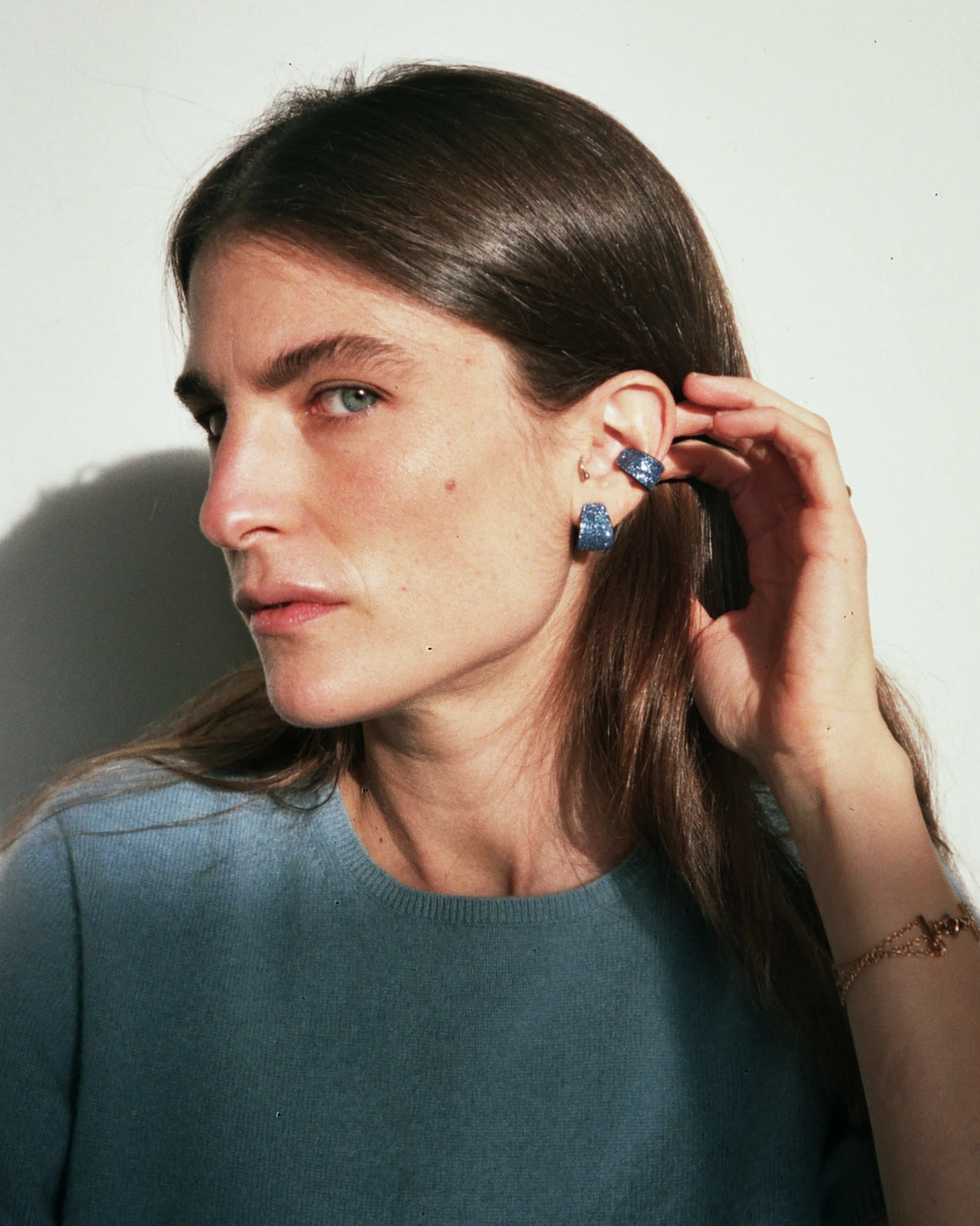 Crystal Rose Luce Ear Cuff - Image 2