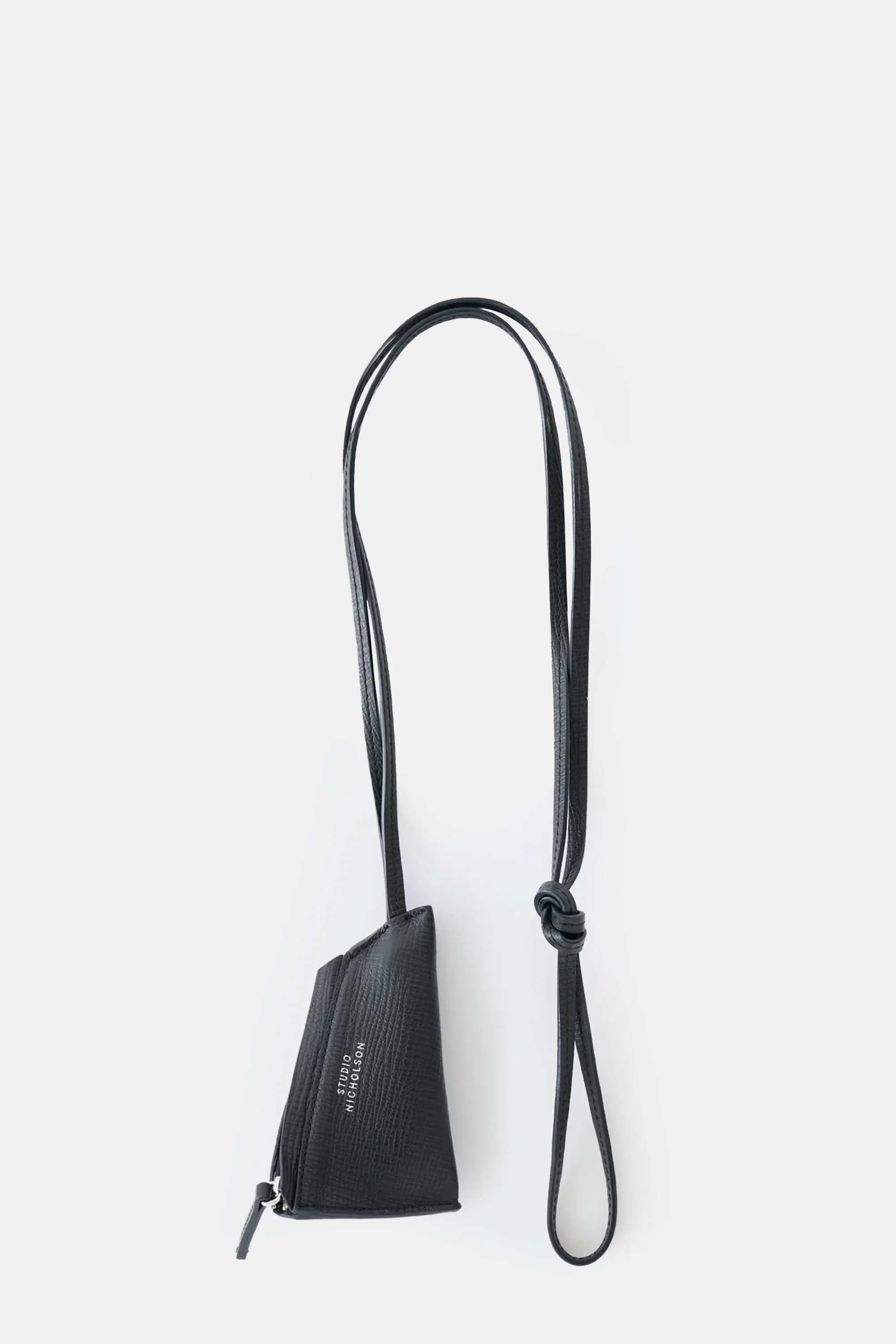 Darkest Navy Pouch Pochi Leather Bag