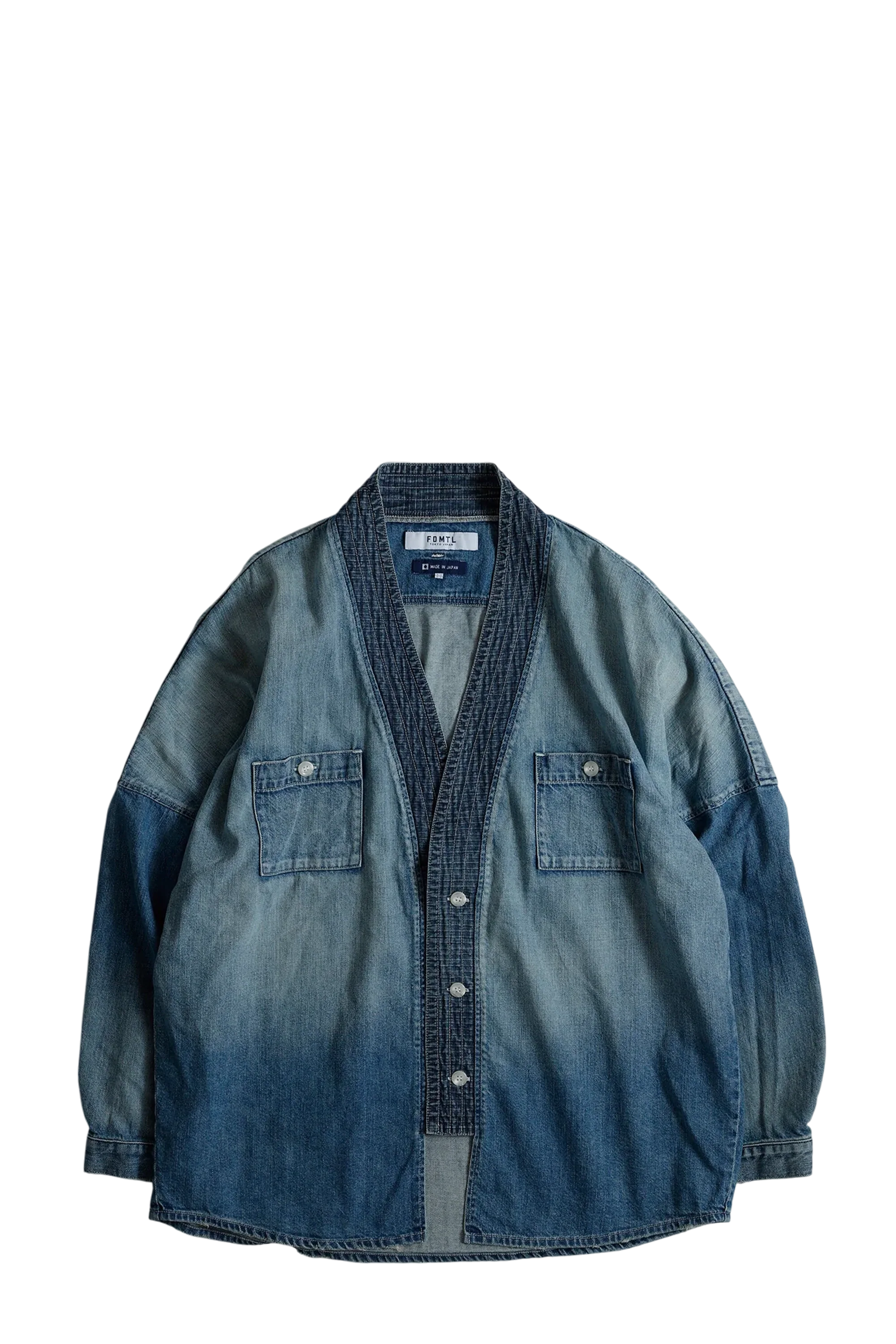 Denim Haori Shirt 3Yr Wash