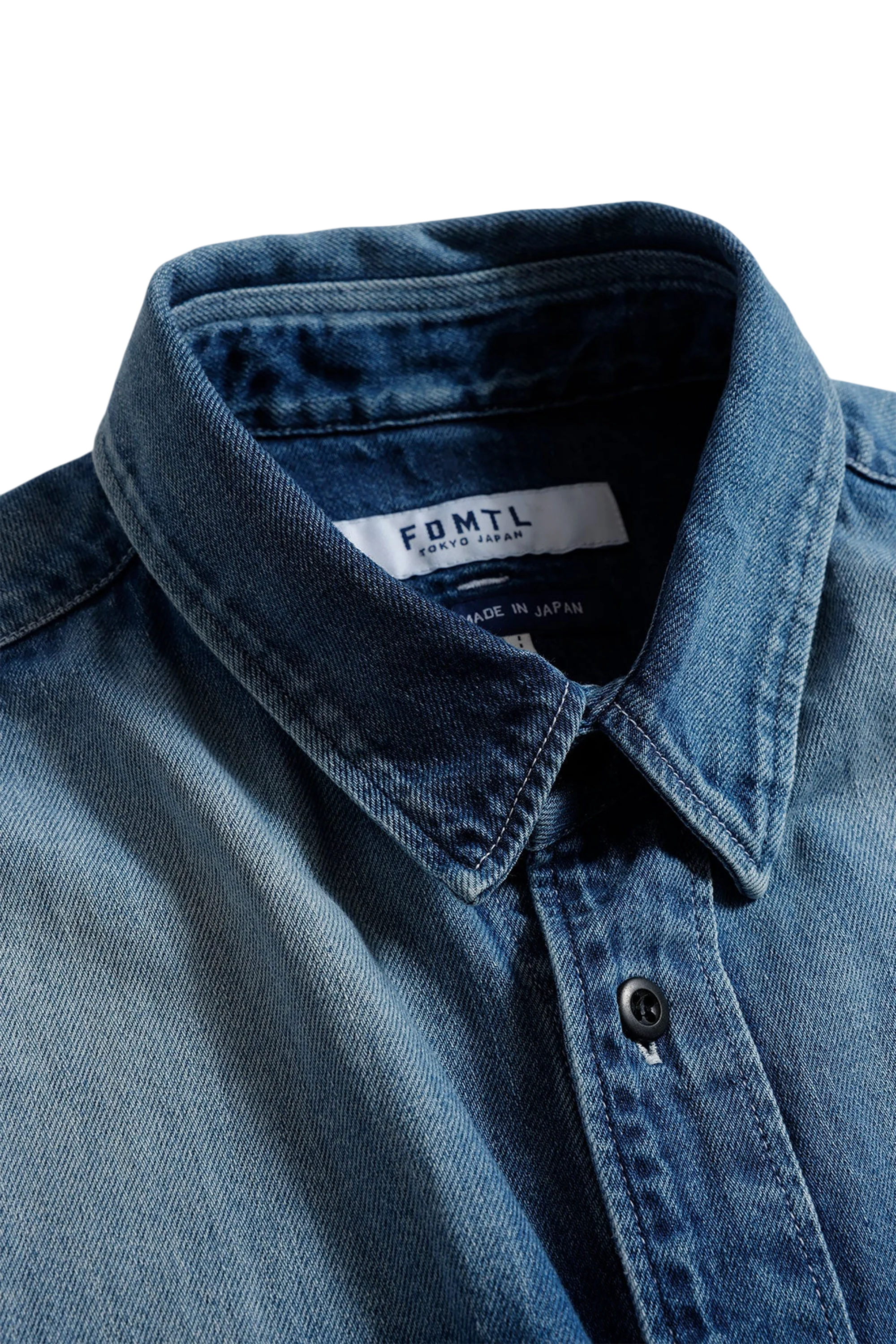 Denim Sashiko Shirt 3Yr Wash - Image 2