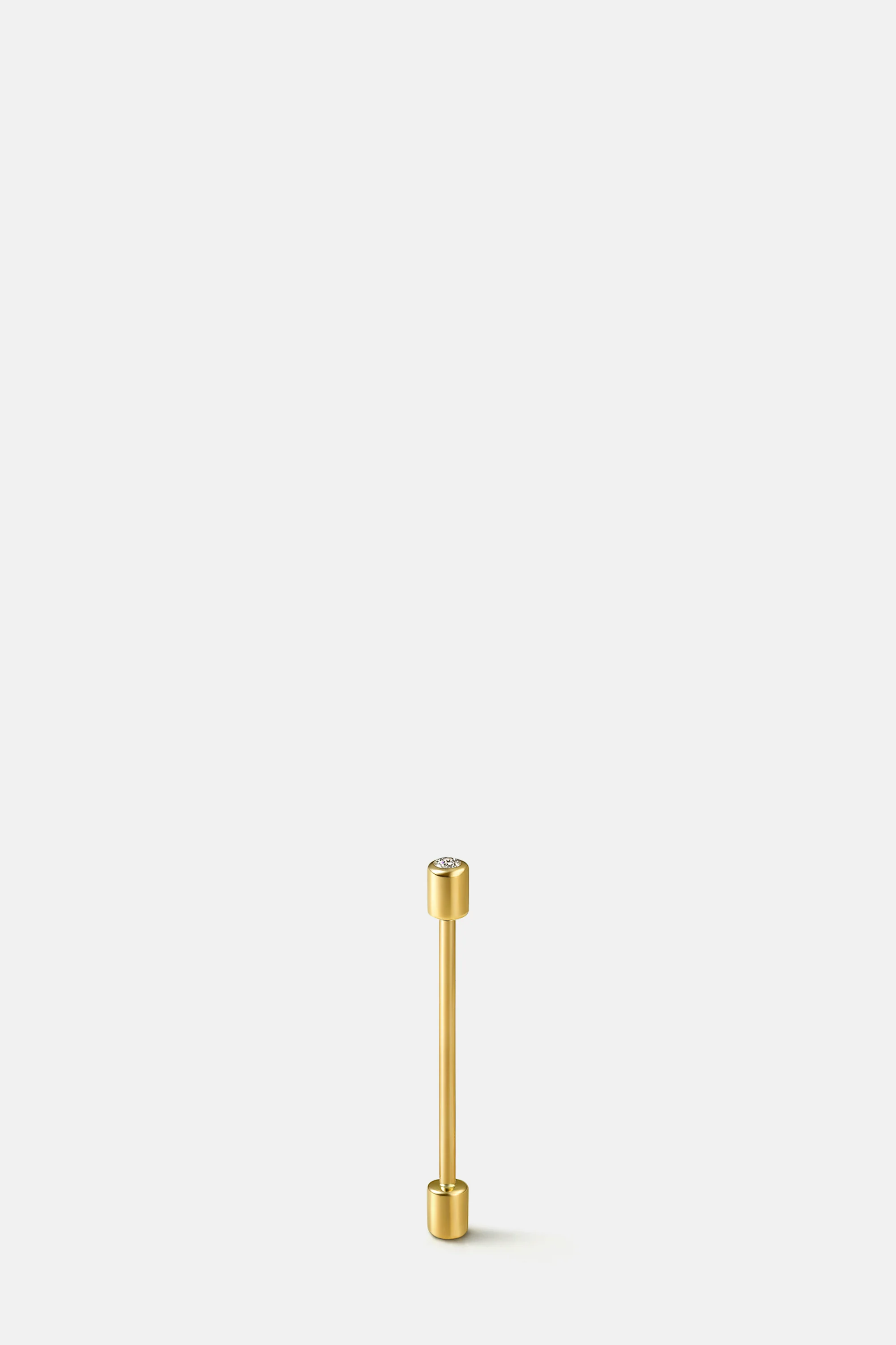 Diamond Twist Pin Earring 02