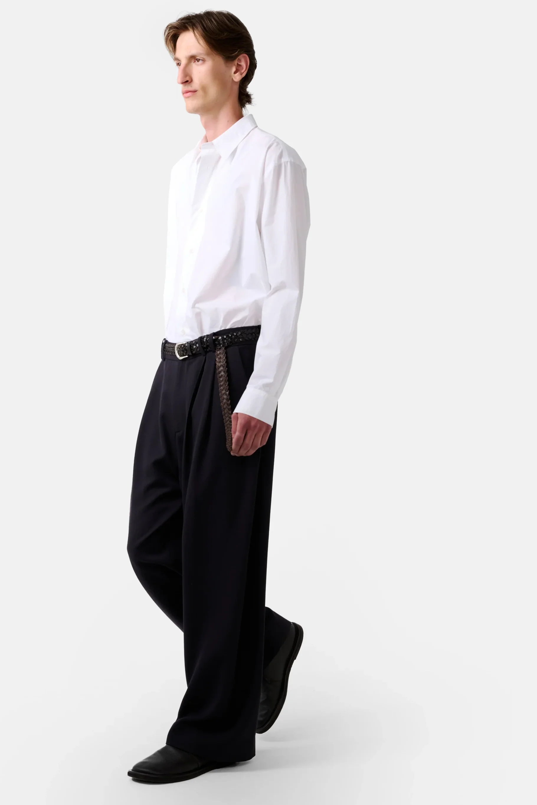 Pewter Line Double Pleat Volume Pant - Image 5