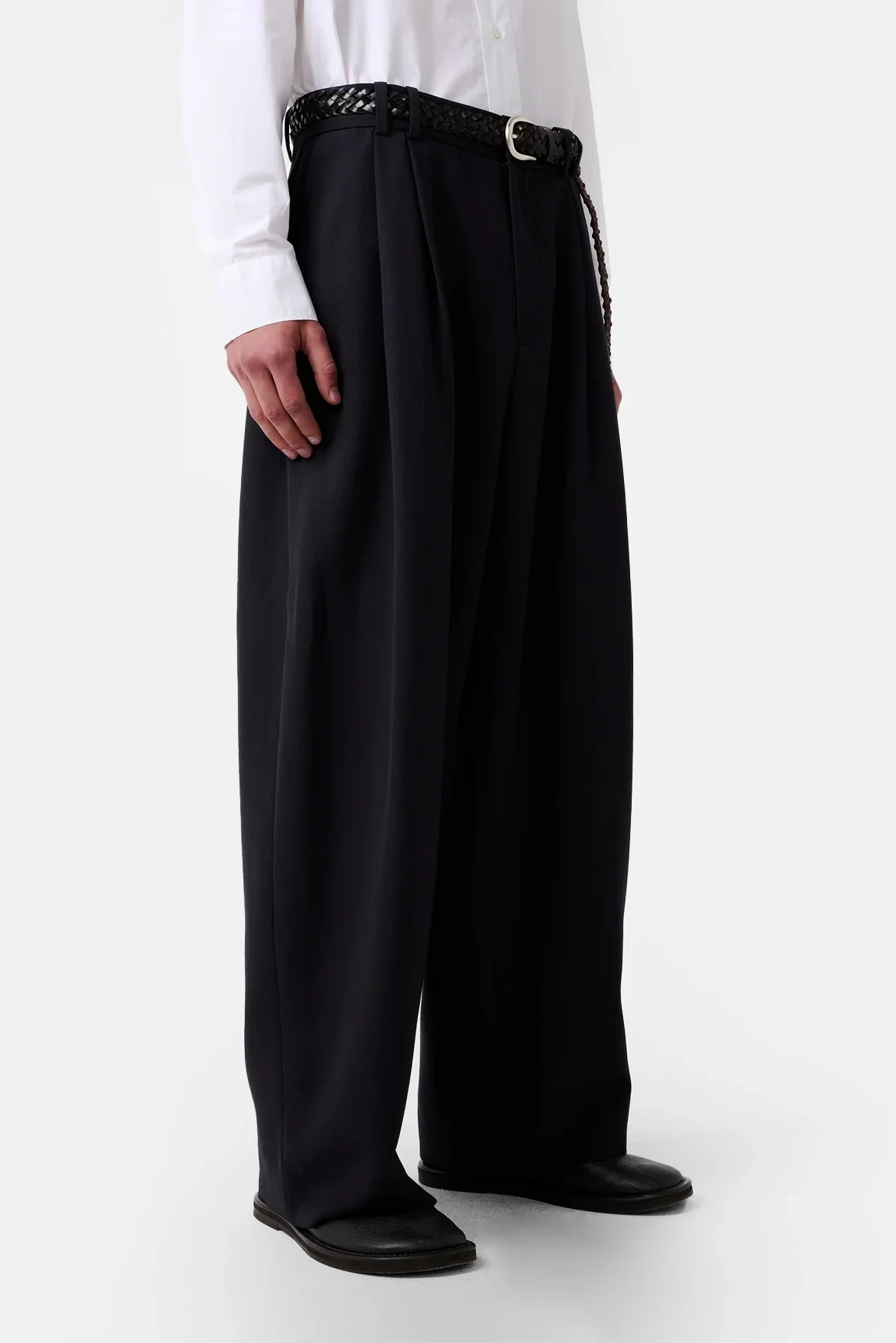 Pewter Line Double Pleat Volume Pant - Image 6