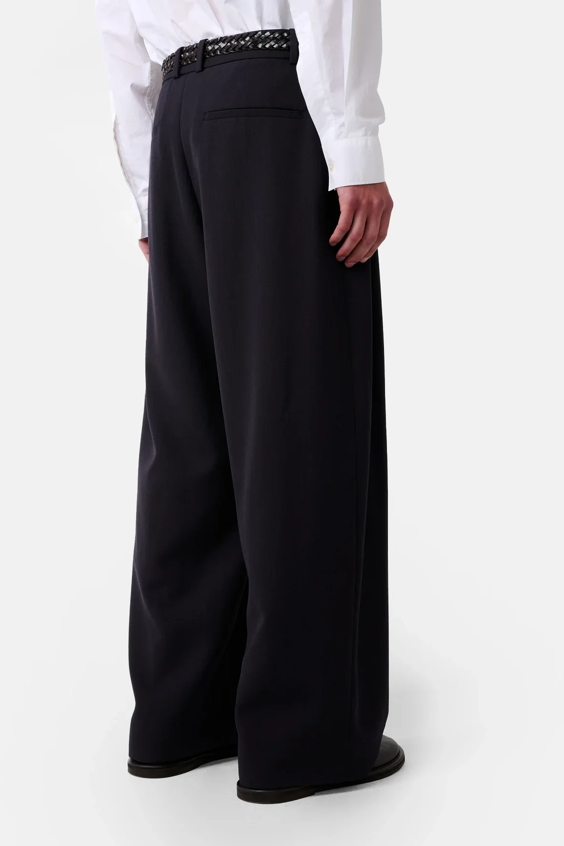 Pewter Line Double Pleat Volume Pant - Image 7