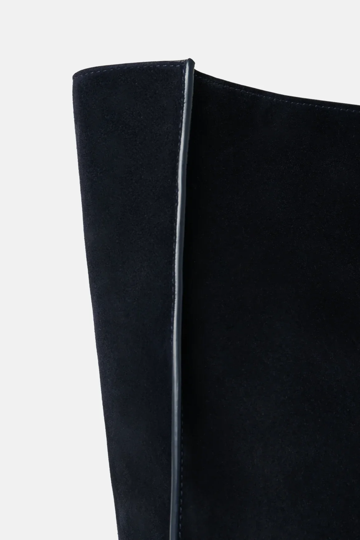 Darkest Navy Doublet Type 2 Suede Bag - Image 5