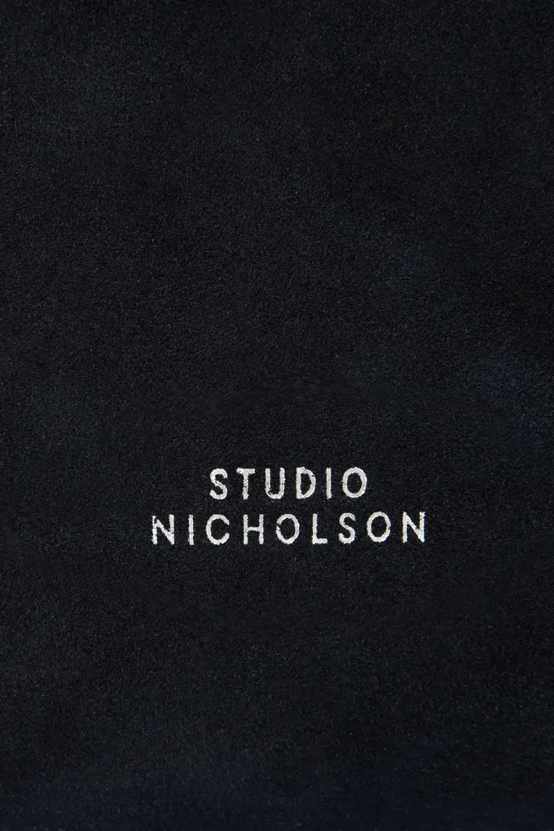 Darkest Navy Doublet Type 2 Suede Bag - Image 6