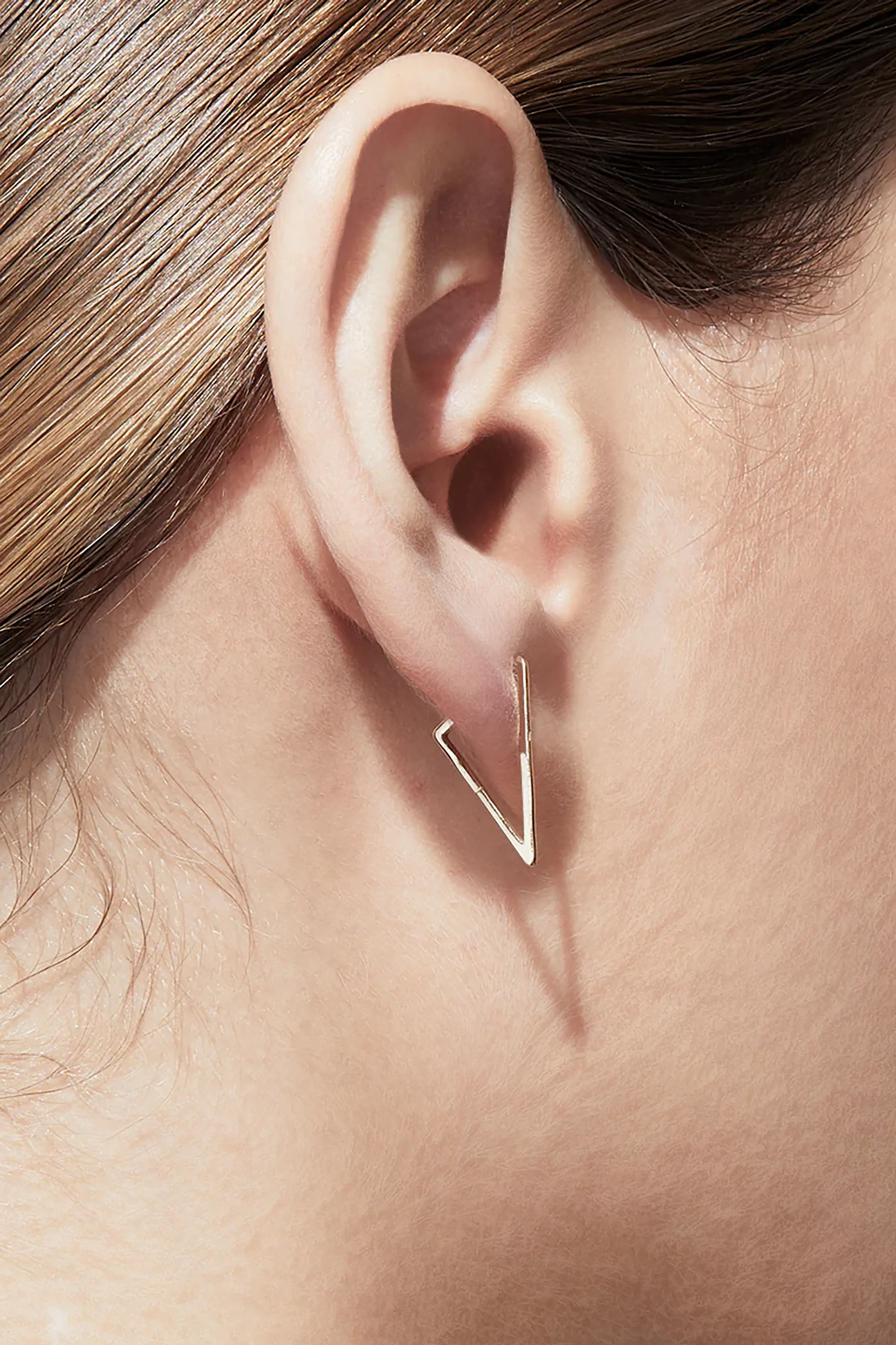 Gold Form Earring 15(03) - Image 3