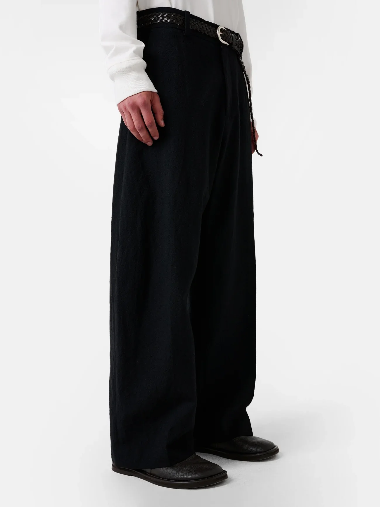 Black Fume Curved Pant - Image 3