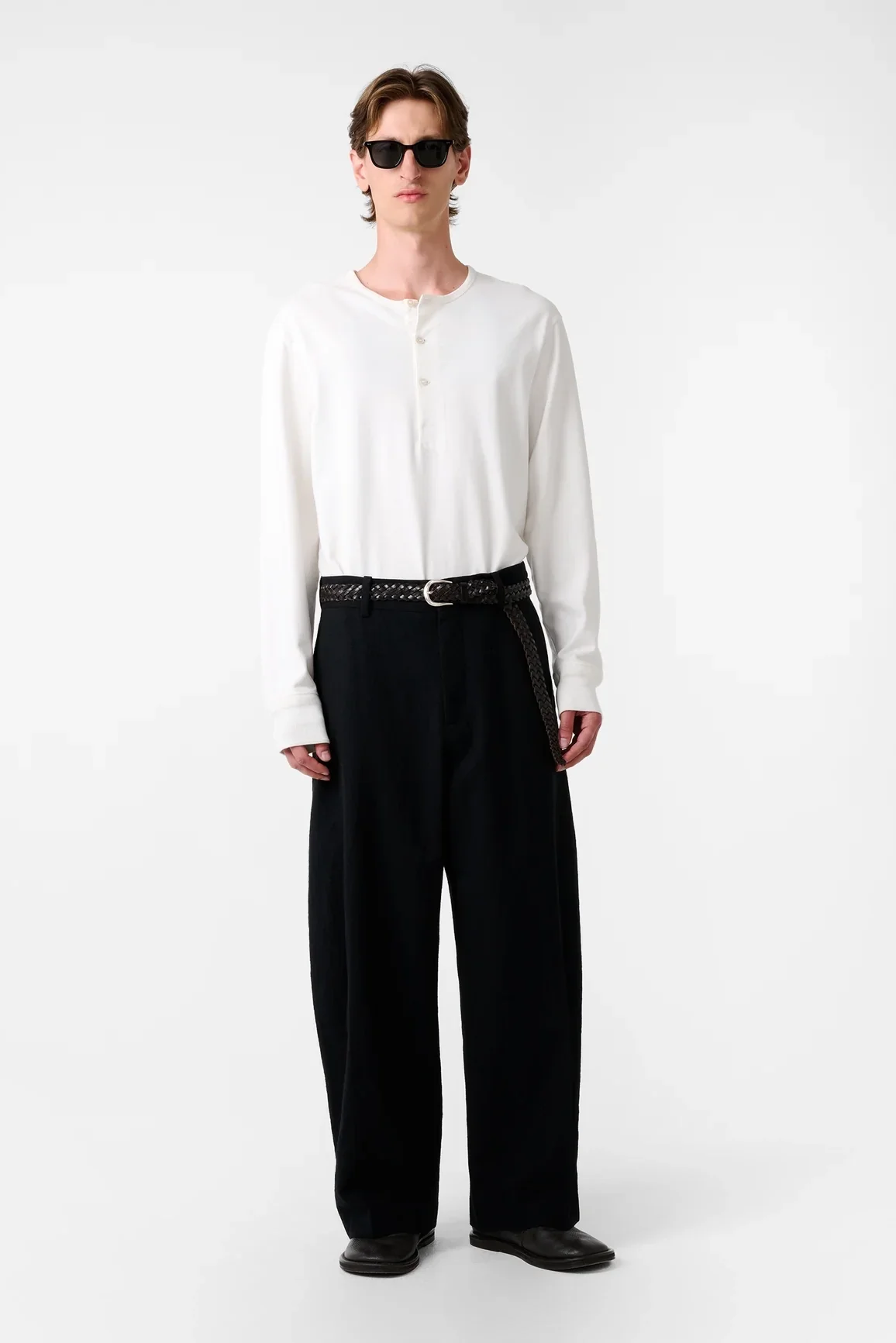 Black Fume Curved Pant - Image 4