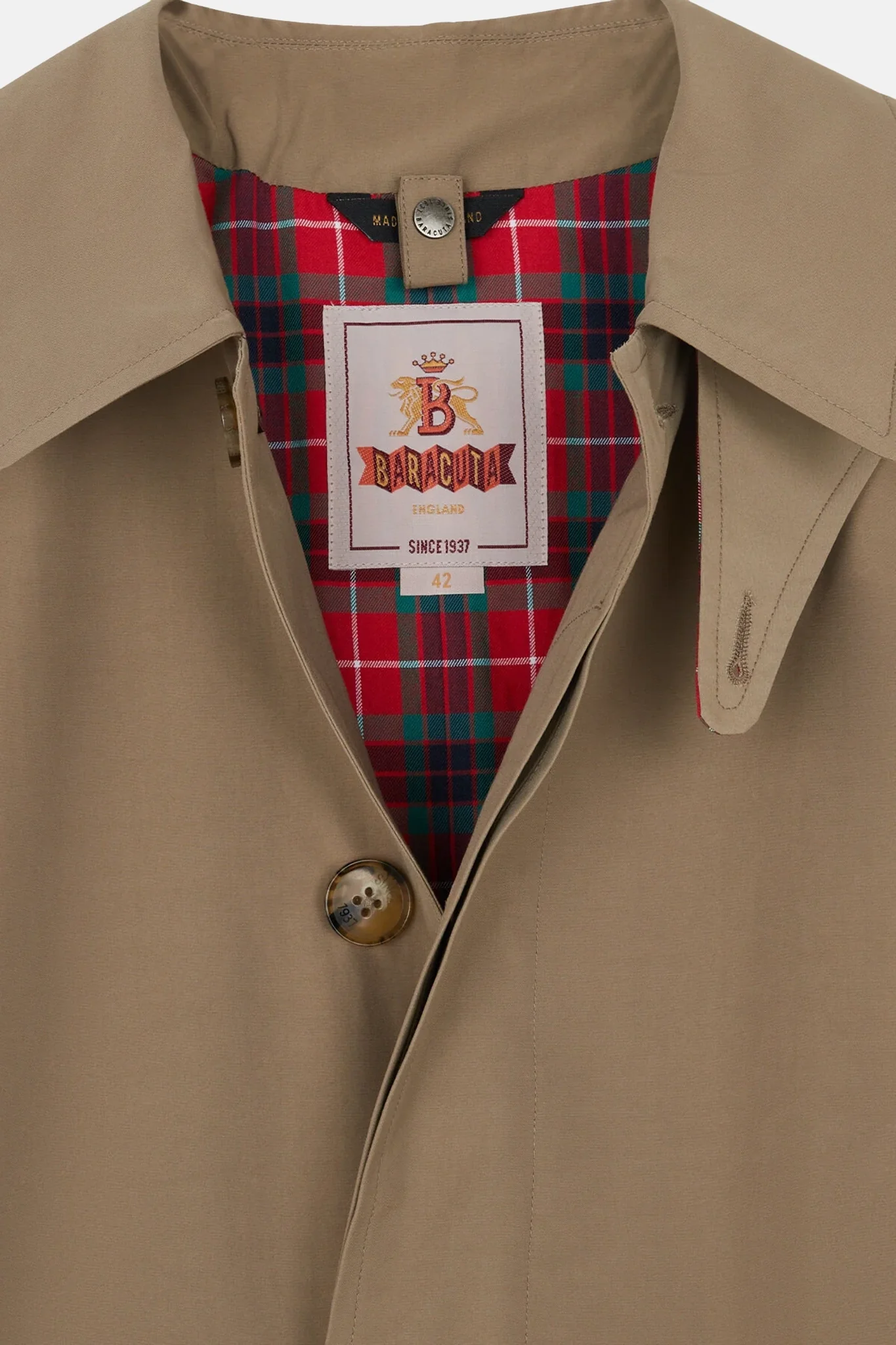 Tan G12 Baracuta Cloth - Image 3