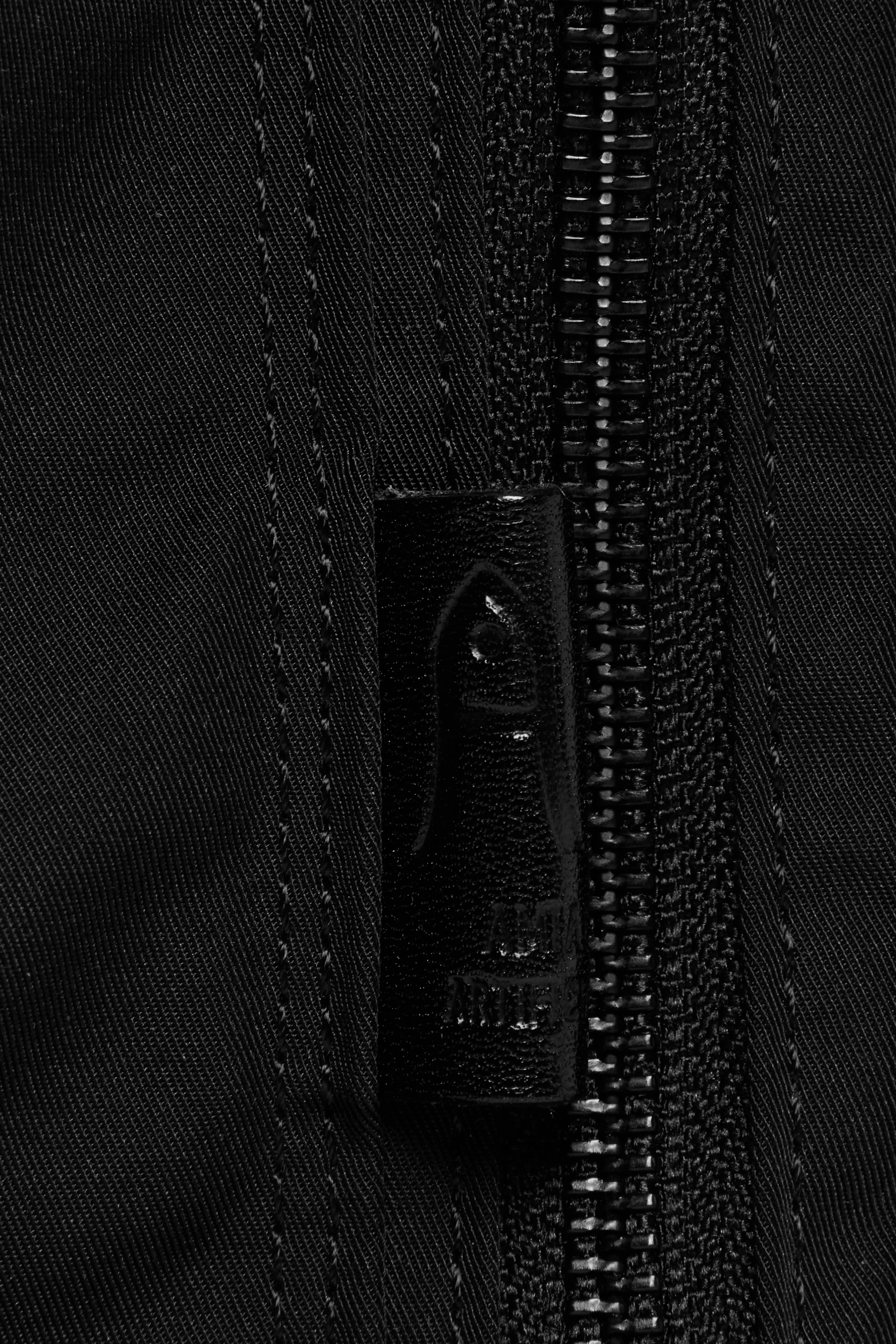 X Large Black Gabardine Backpack - Image 8