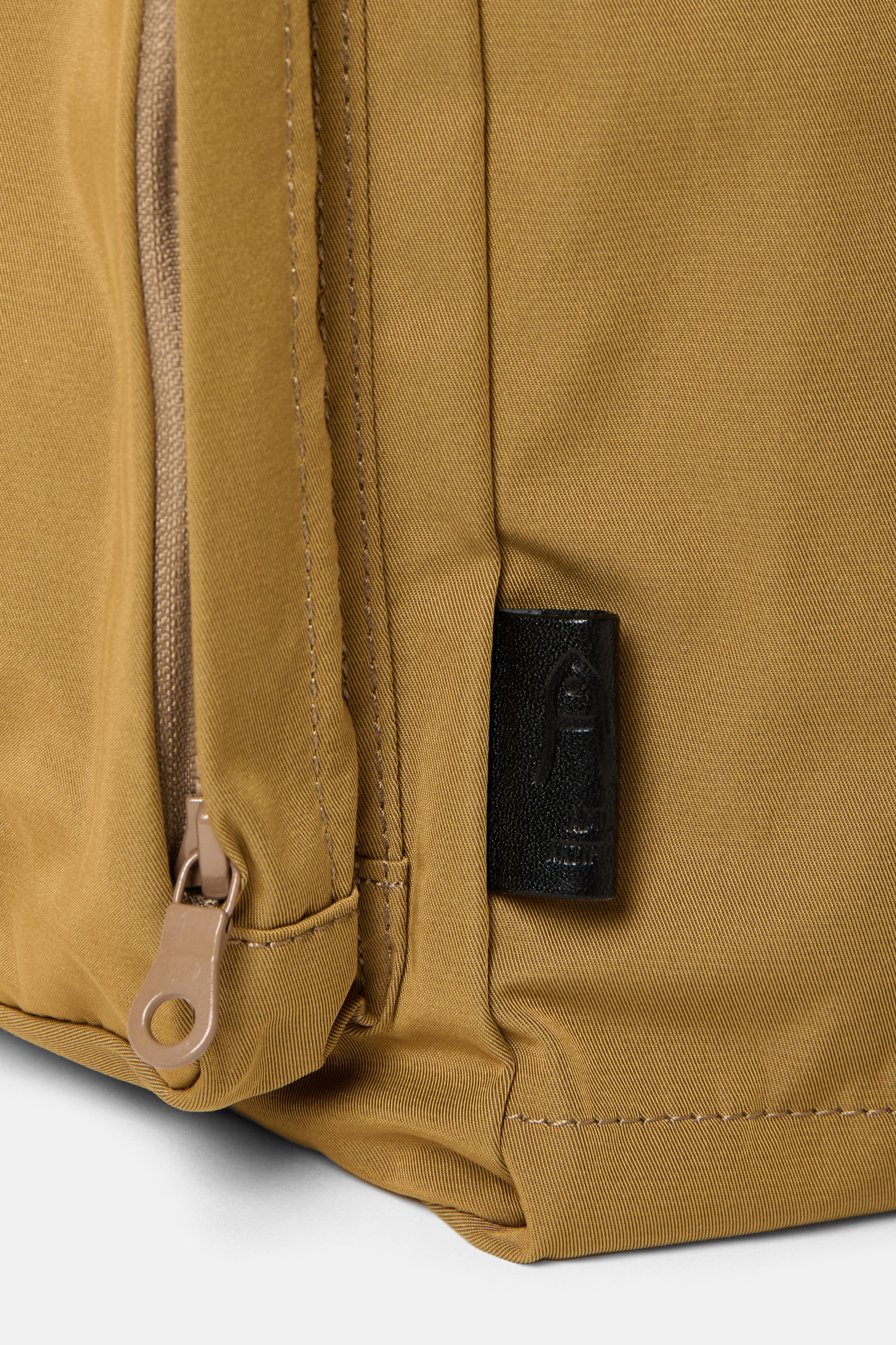 Beige Gabardine Backpack - Image 5