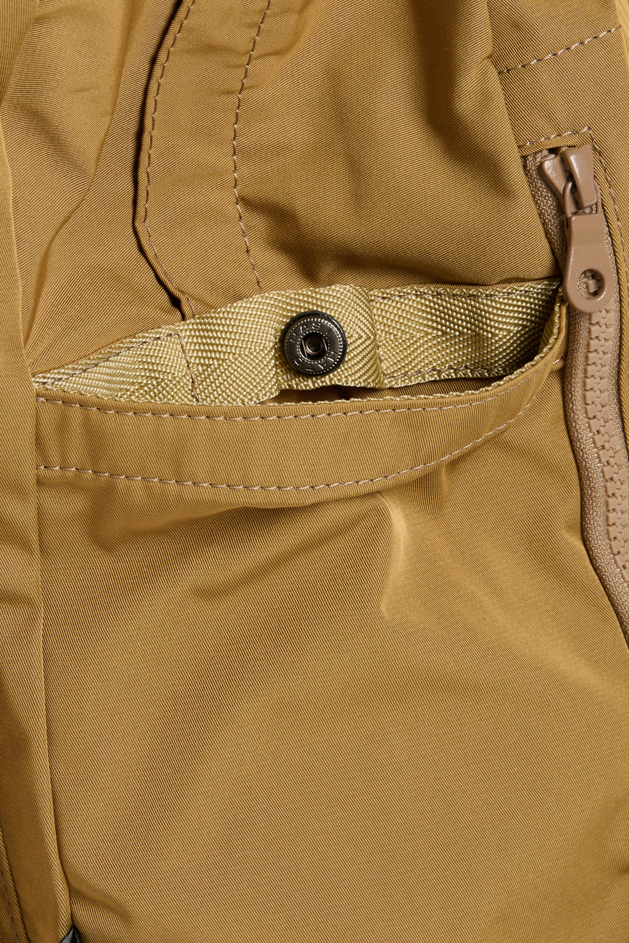 Beige Gabardine Backpack - Image 8