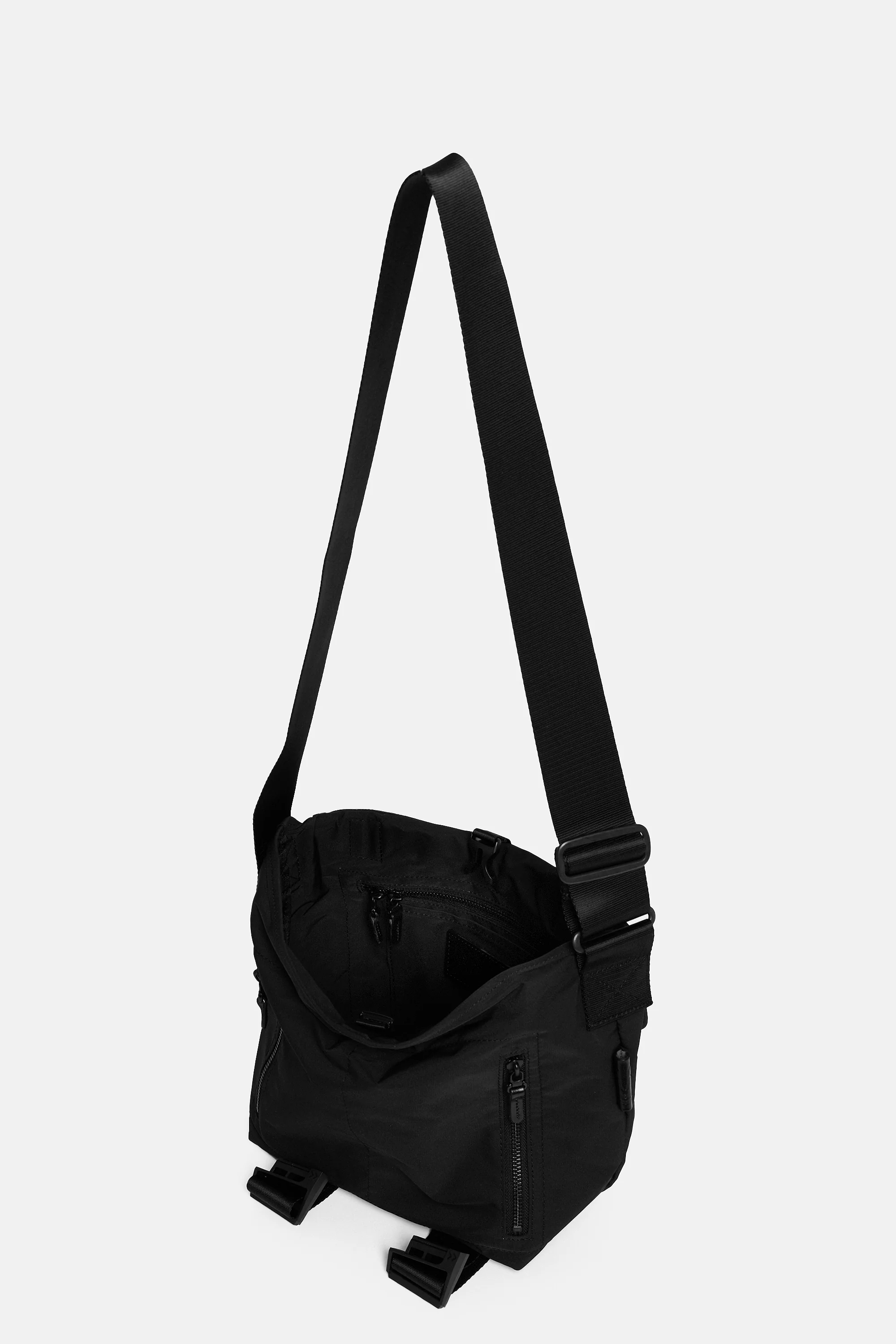 Small Gabardine Messenger Bag - Image 4