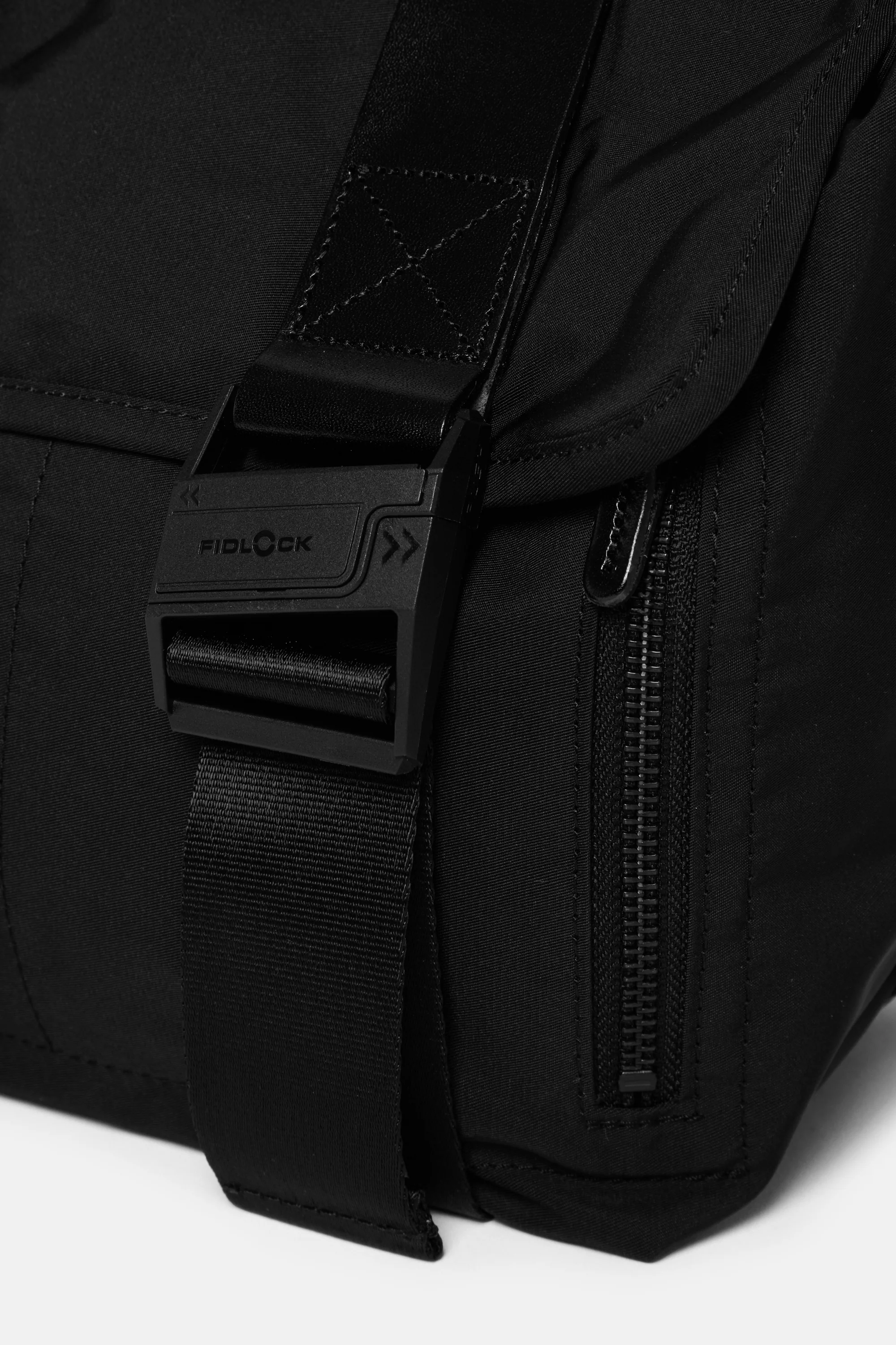 Small Gabardine Messenger Bag - Image 6