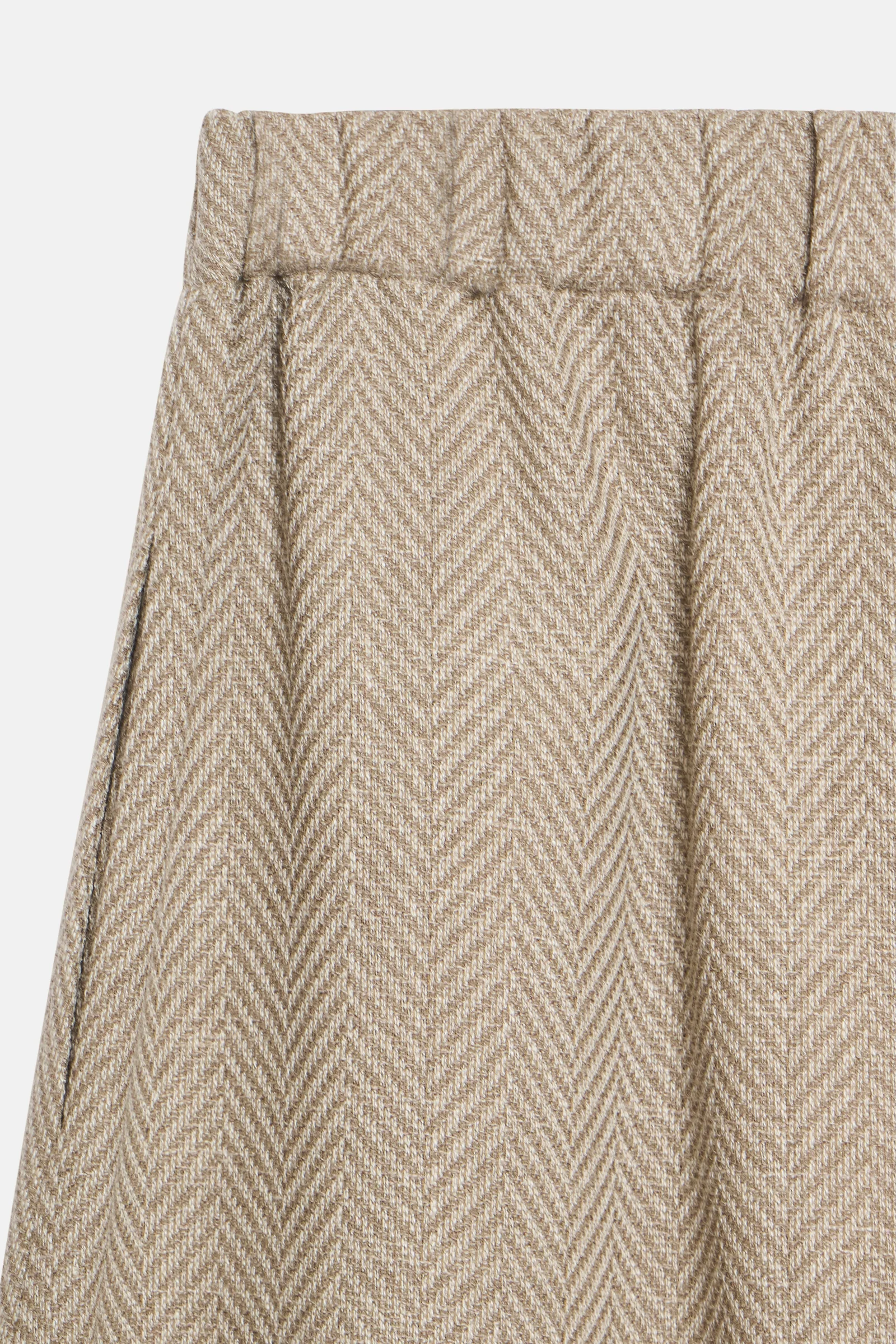 Herringbone Gaucho Pants - Image 3