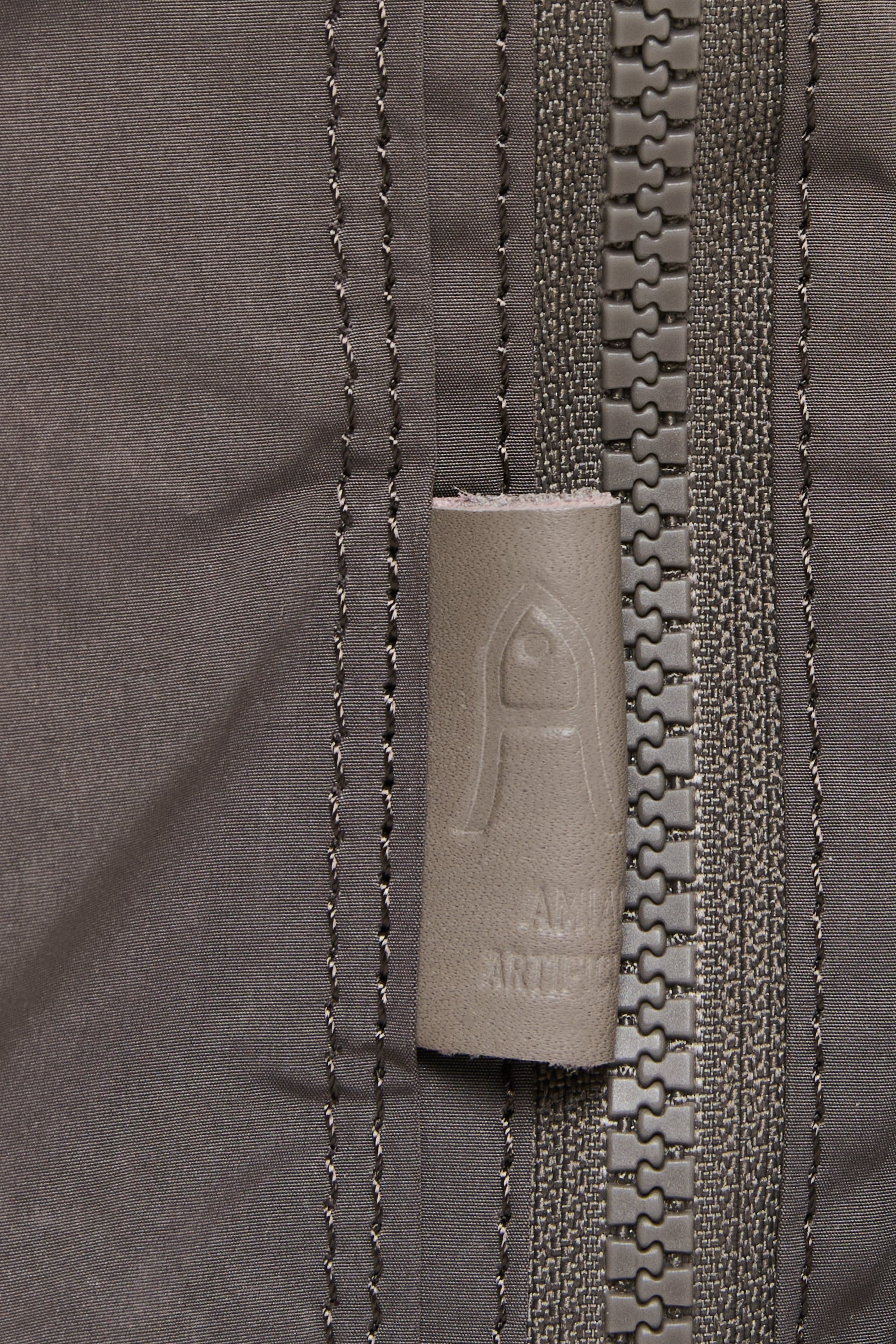 X Large Grey Gabardine Backpack - Image 7